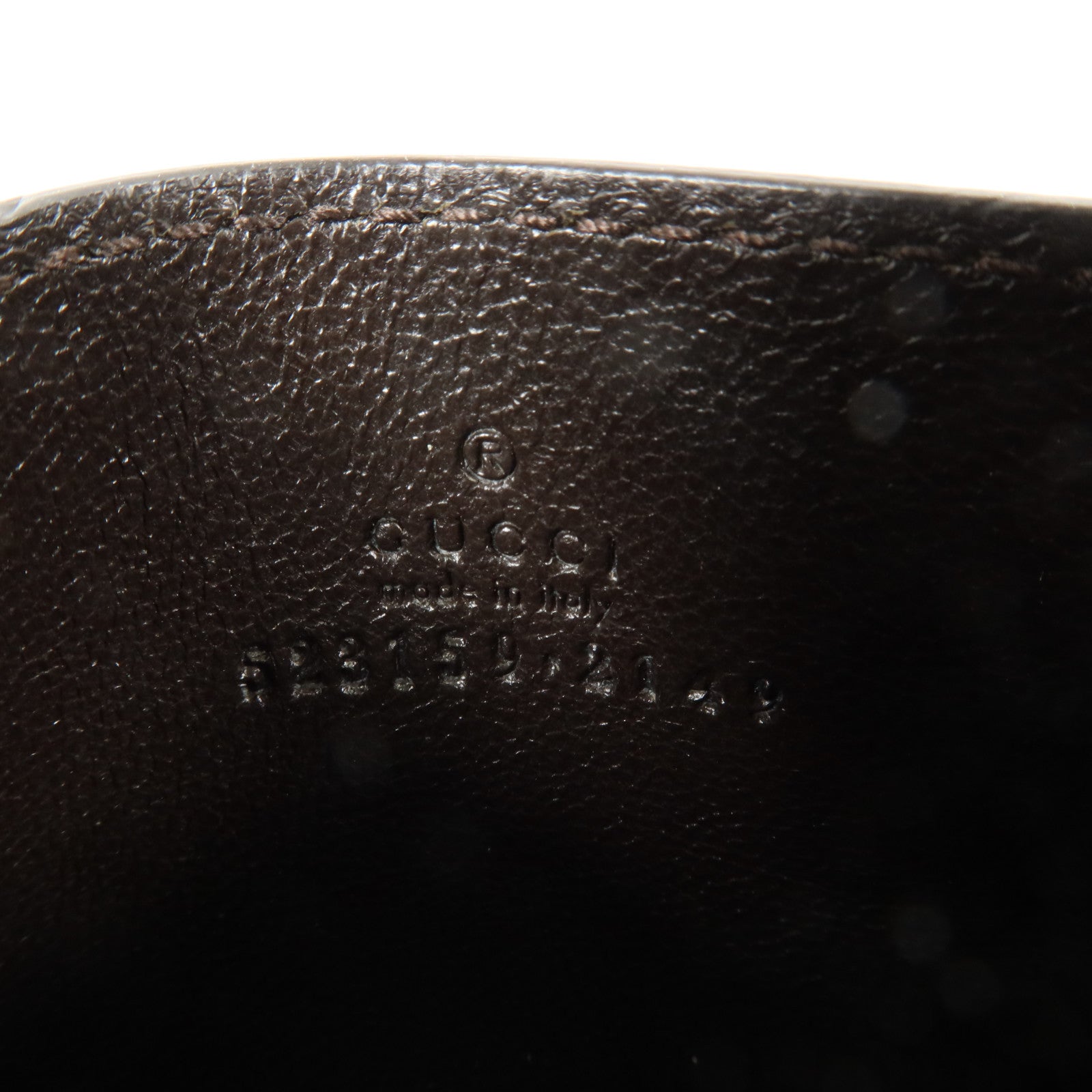 GUCCI 塗層帆布/牛皮皮革Ophidia GG卡片套