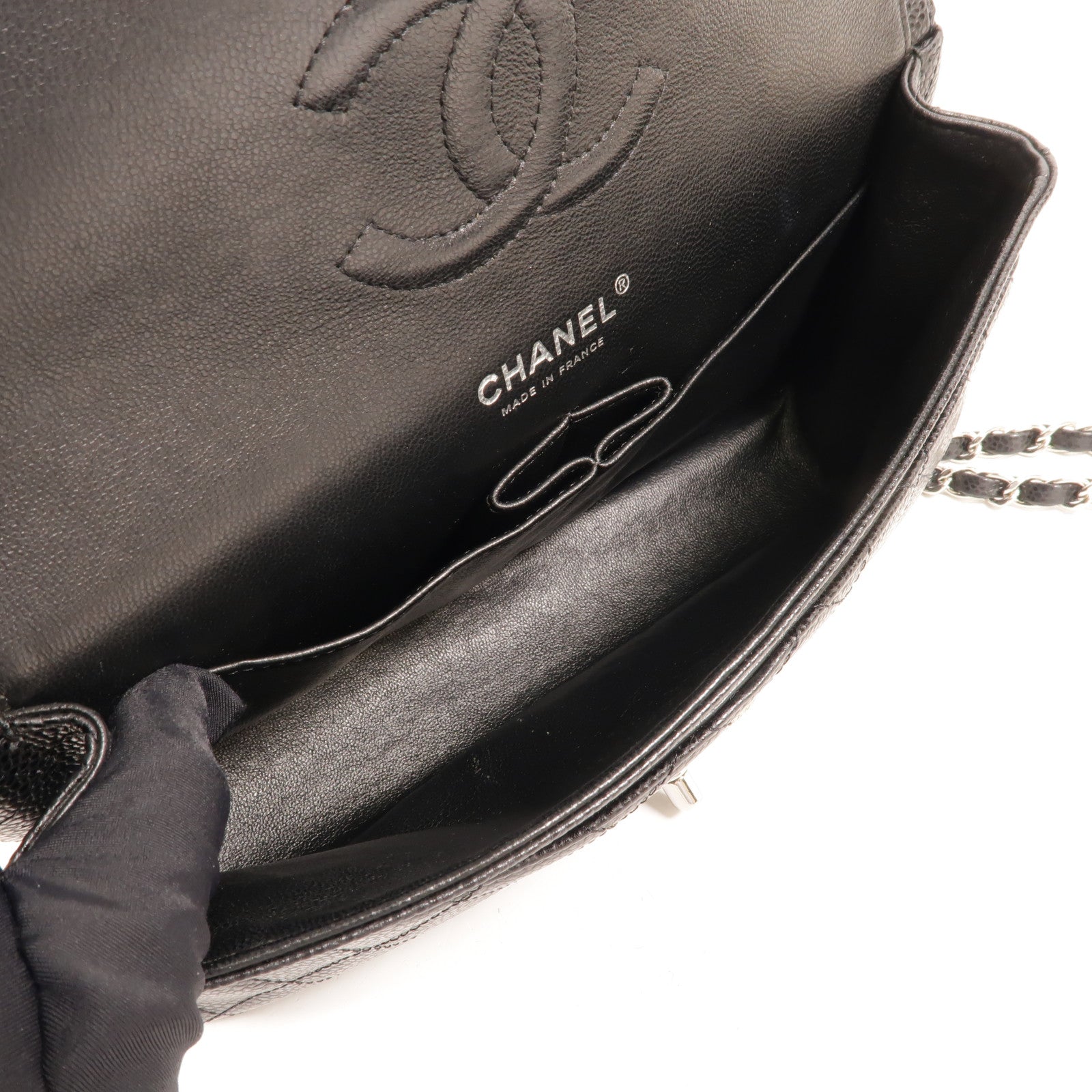 CHANEL 牛皮皮革Classic 25鏈帶肩背袋