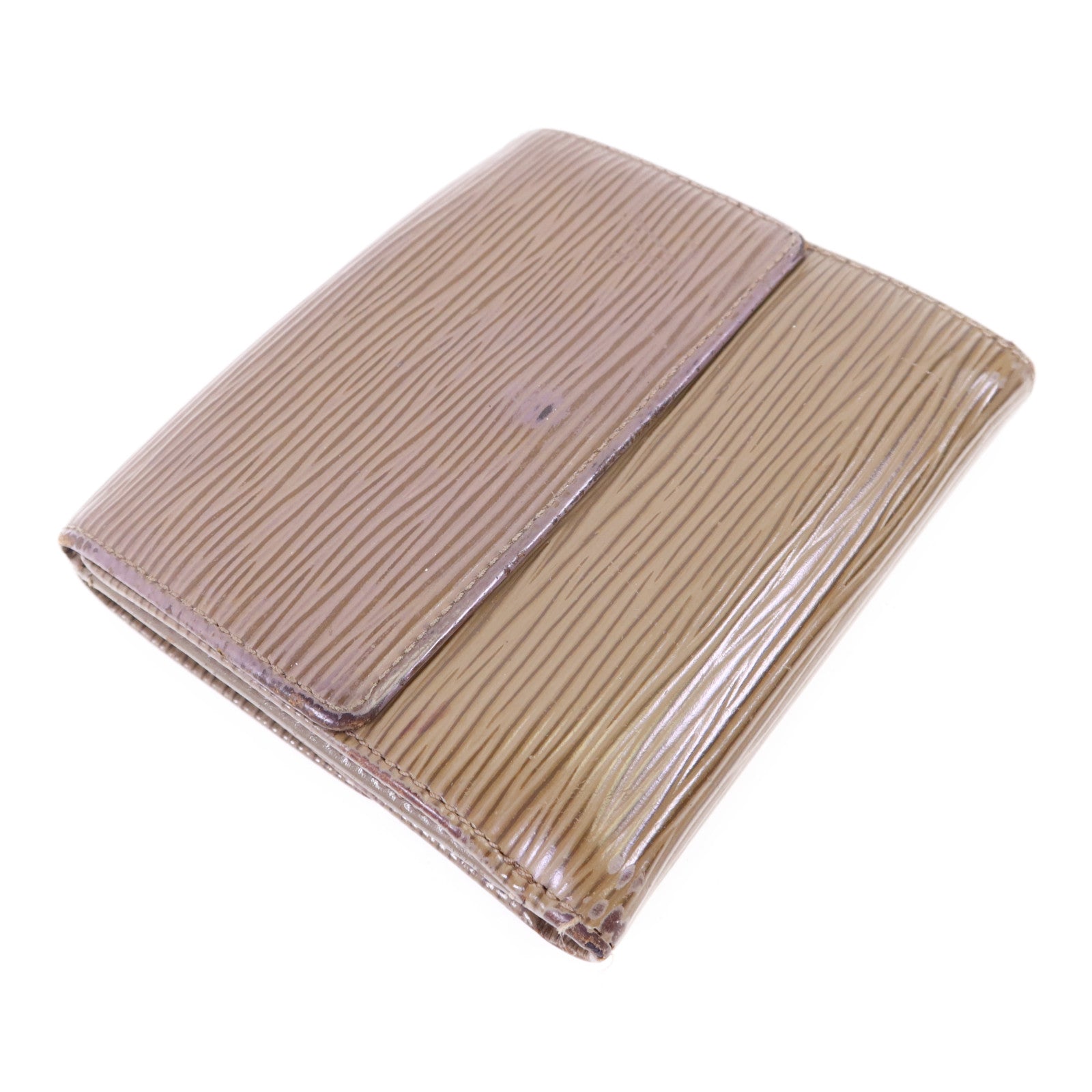 LOUIS VUITTON Epi Trifold Wallet金扣錢包