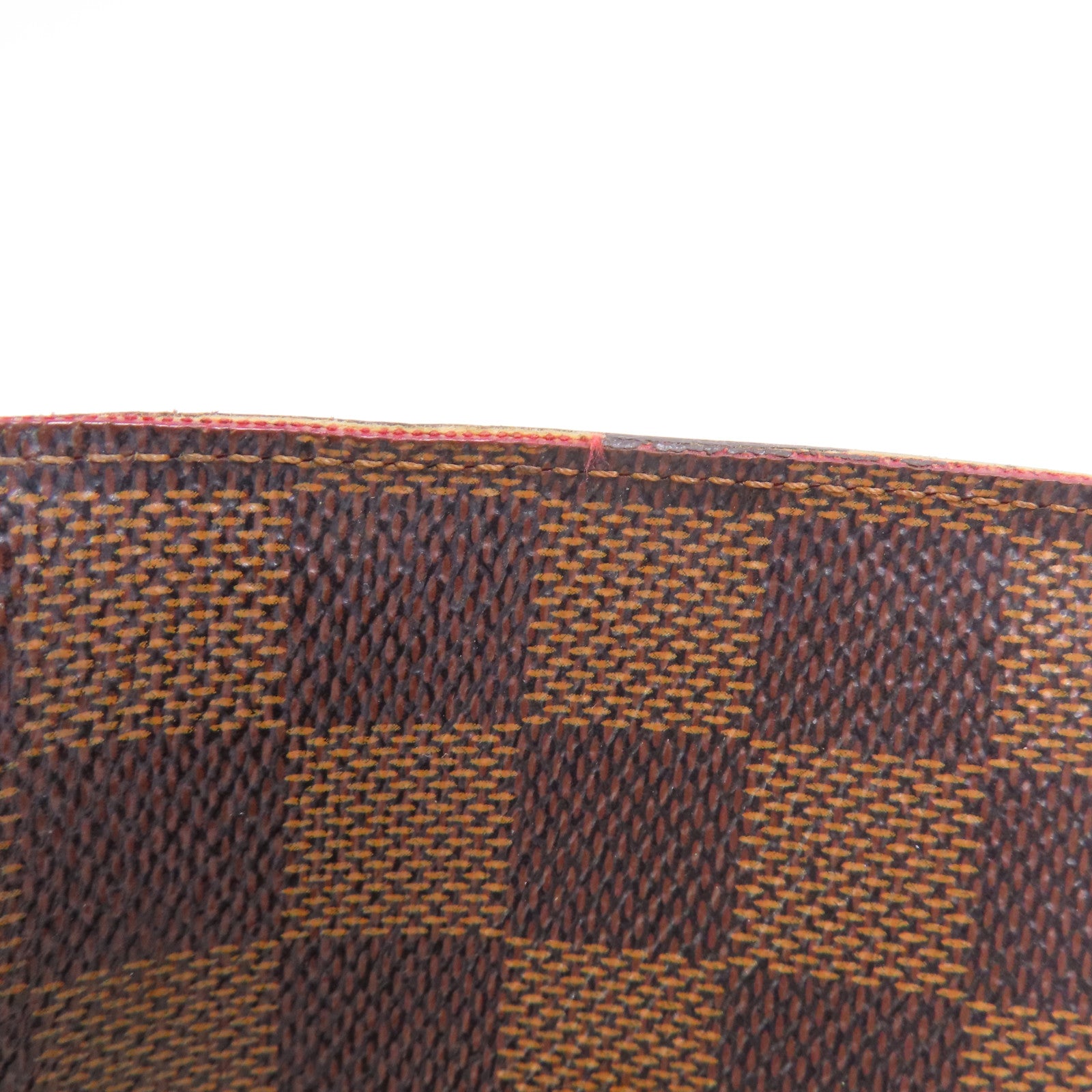 LOUIS VUITTON 【激減優惠】Damier Porte Monnaie Viennois金扣短錢包