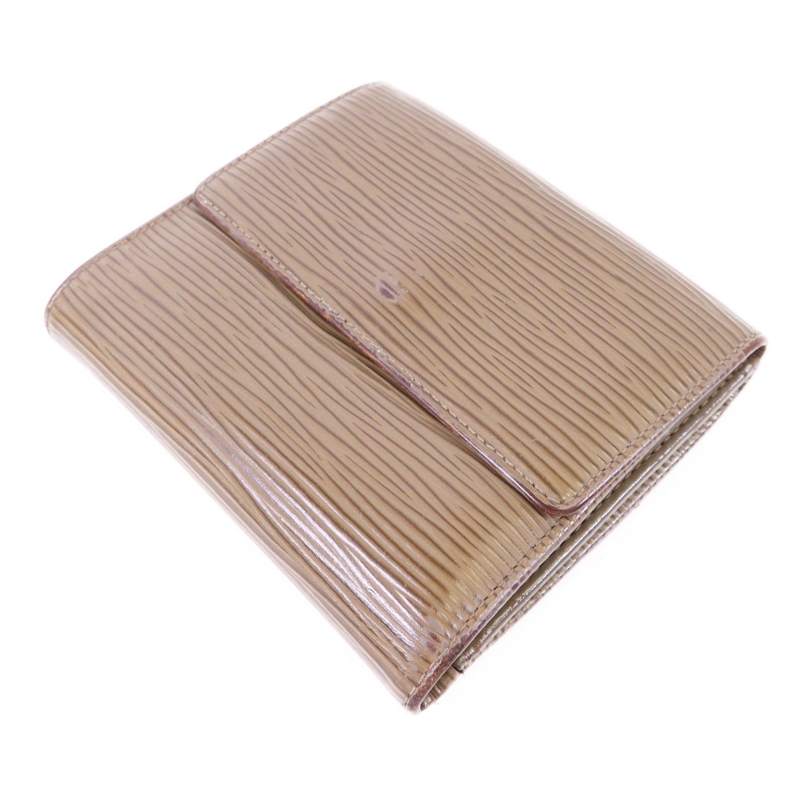 LOUIS VUITTON Epi Trifold Wallet金扣錢包