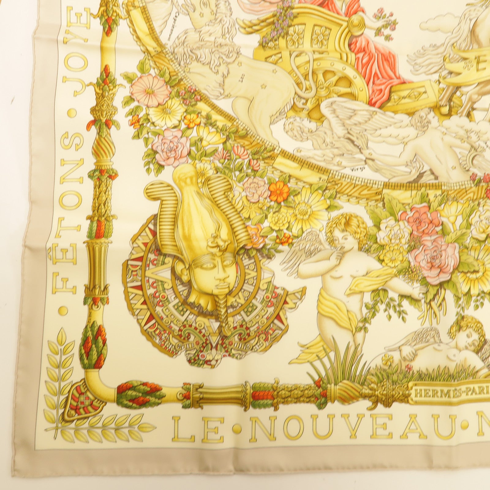 HERMES 絲質Scarf絲巾