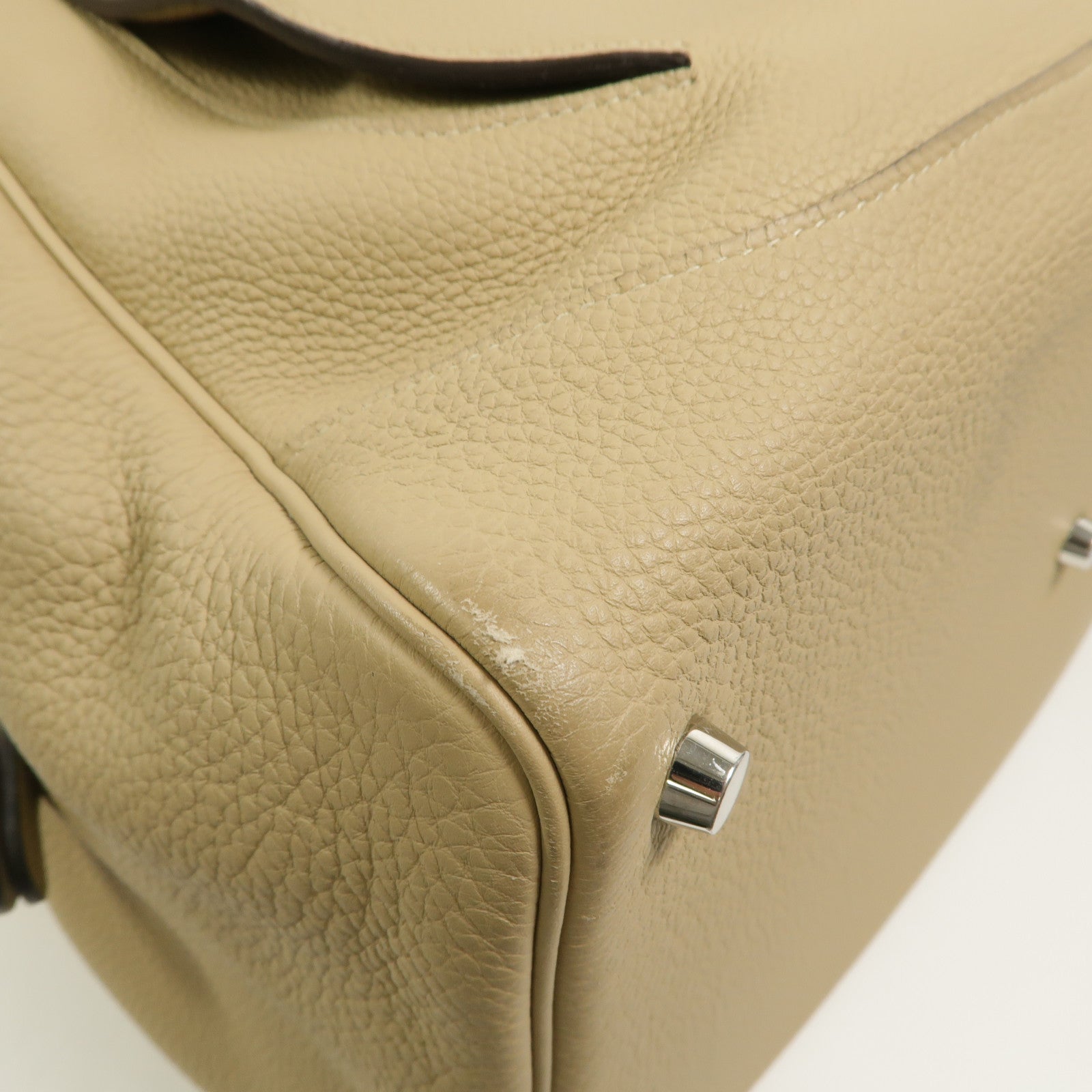HERMES Clemence皮革Wallago Cabine 35肩背袋Trench