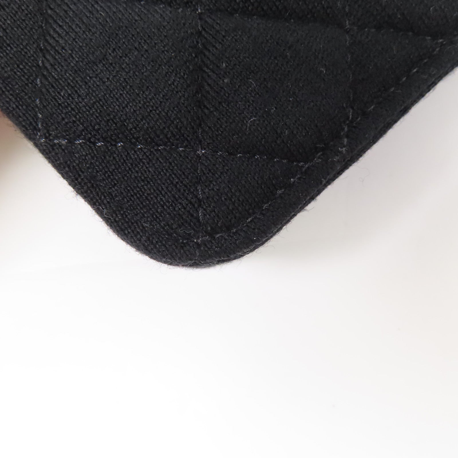 CHANEL 棉質Mini Chain Bag金扣鏈帶肩背袋