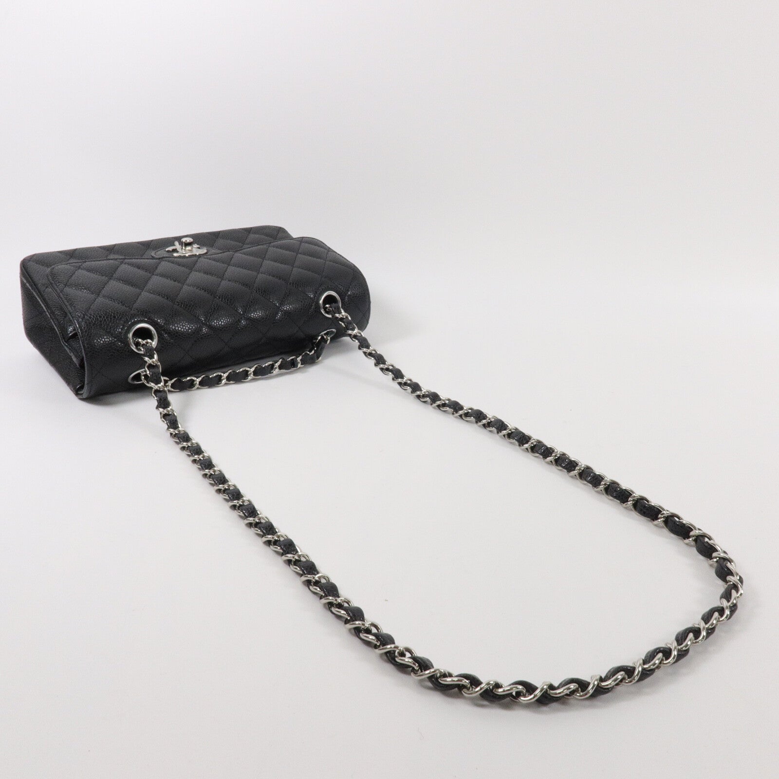 CHANEL 牛皮皮革Classic 23鏈帶肩背袋
