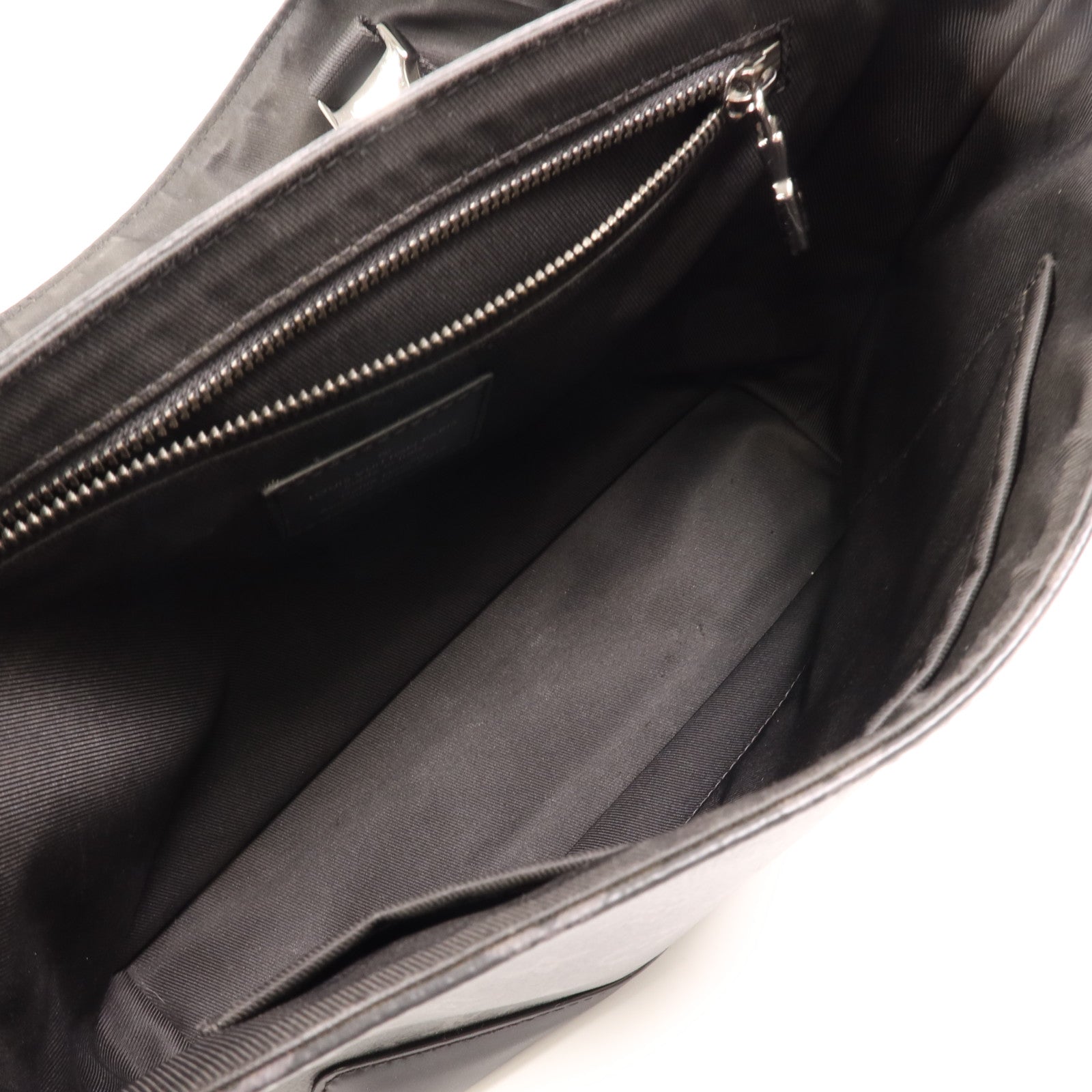 LOUIS VUITTON Monogram Eclipse Messenger PM Voyager銀扣肩背袋