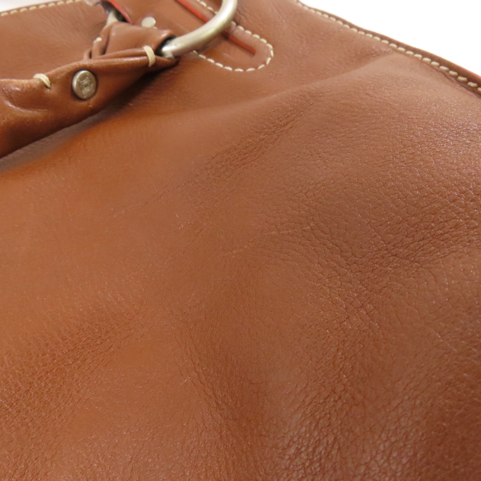 CELINE 【激減優惠】牛皮皮革Shoulder Bag銀扣肩背袋