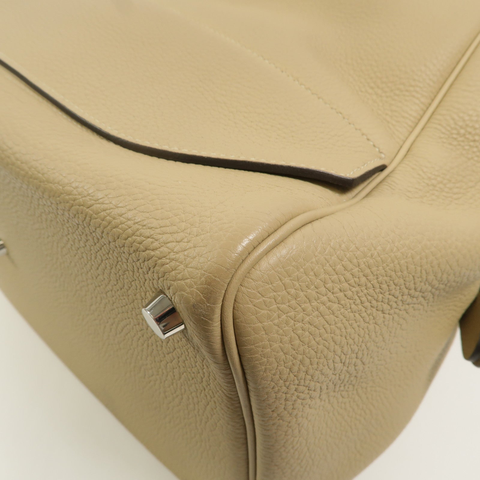 HERMES Clemence皮革Wallago Cabine 35肩背袋Trench