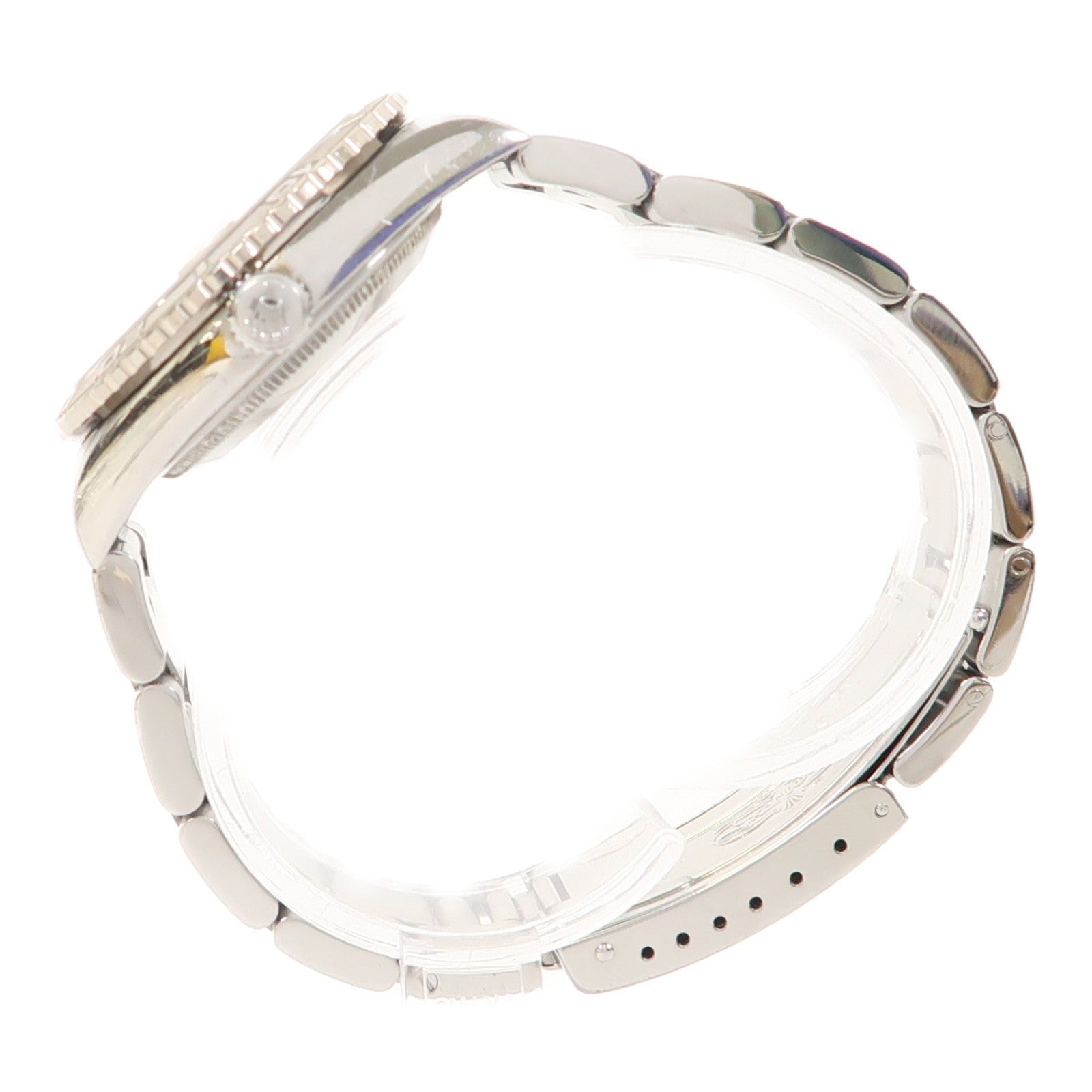 ROLEX Datejust不鏽鋼手錶自動機芯銀色