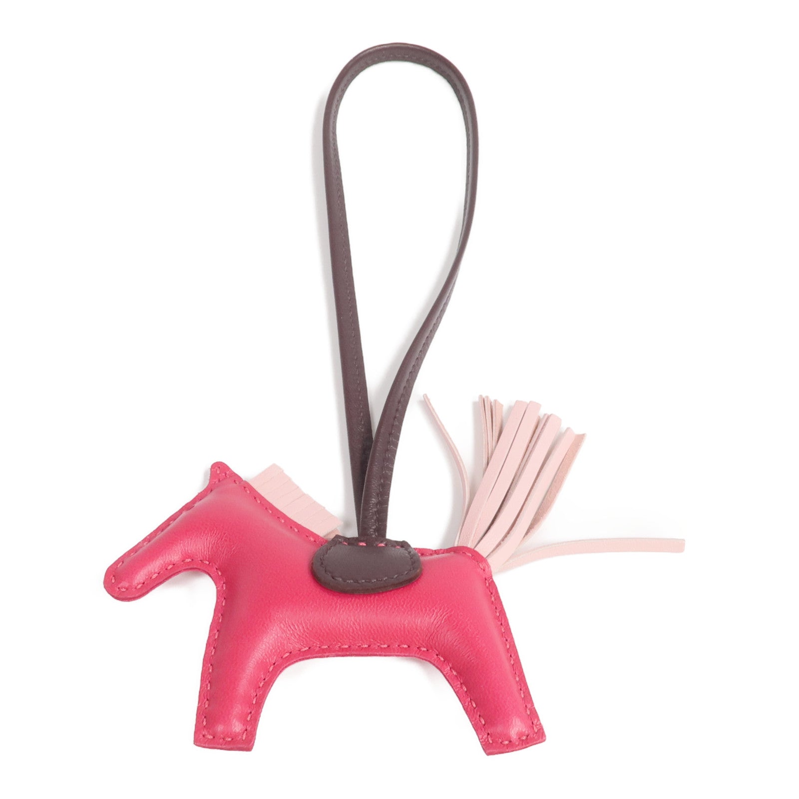 HERMES Milo皮革Rodeo PM掛飾