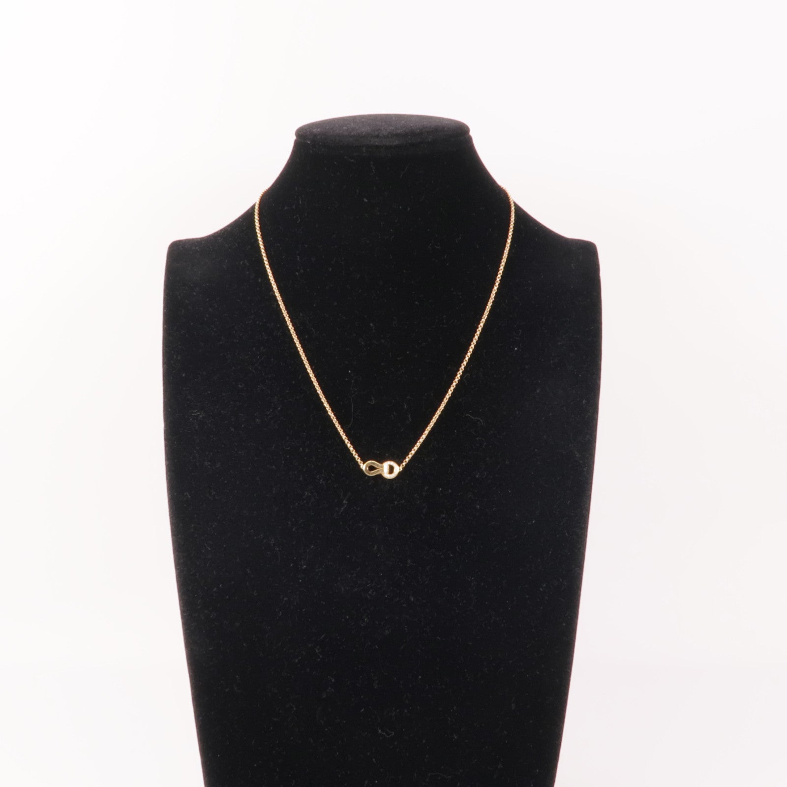 CARTIER Agrafe Diamond Necklace 18K Pink Gold