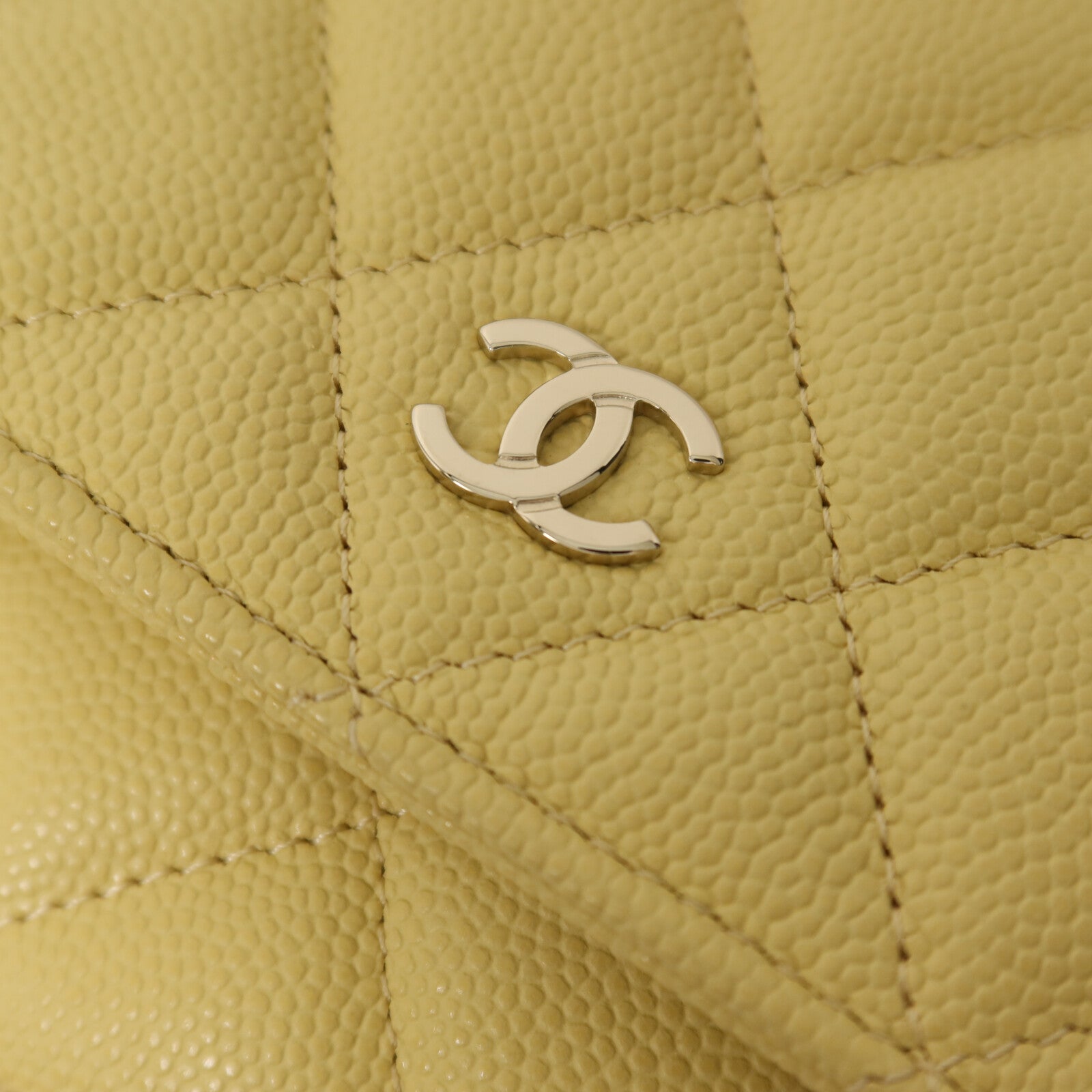 CHANEL 牛皮皮革Wallet On Chain金扣鏈帶肩背袋