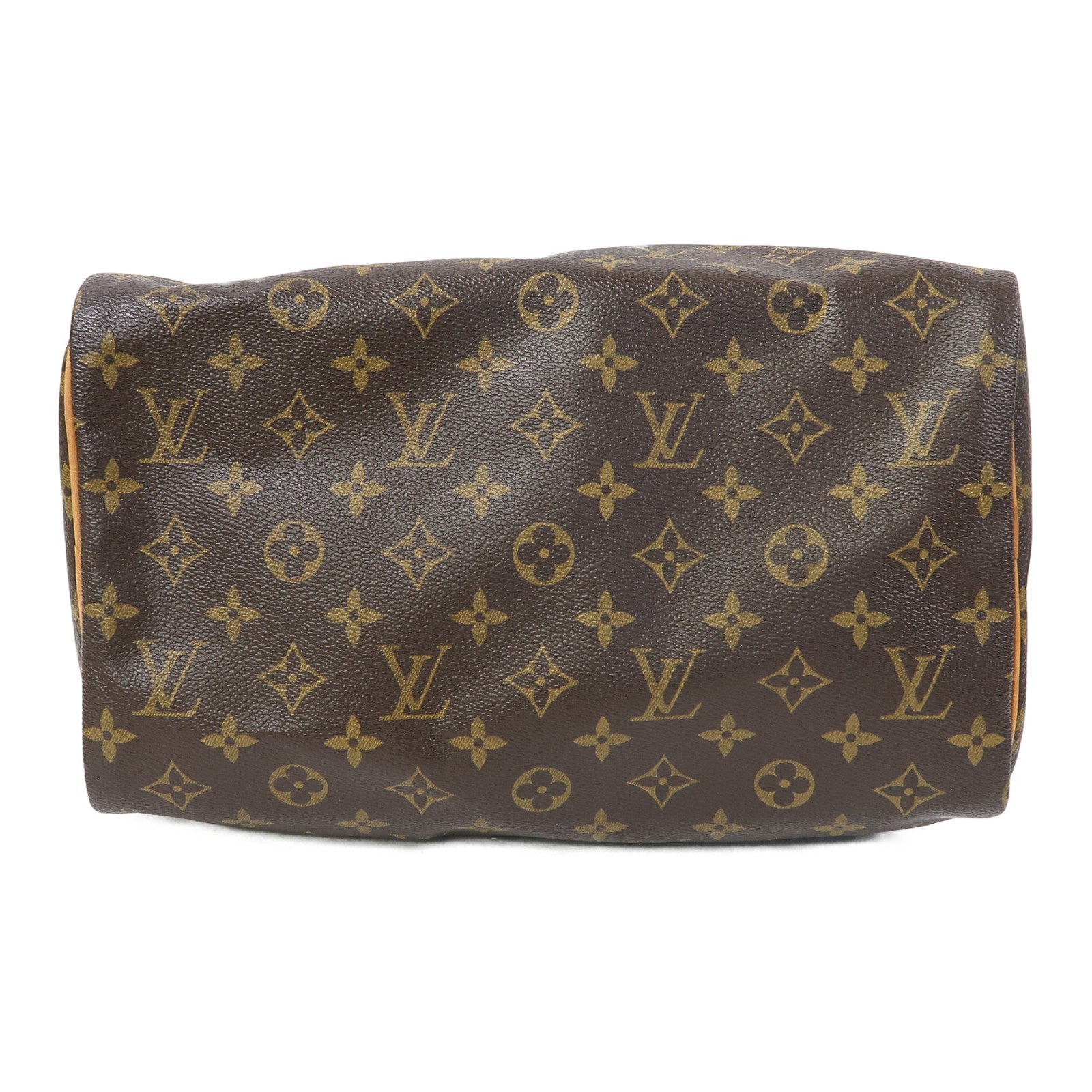 LOUIS VUITTON Monogram Speedy 30金扣手挽袋啡色