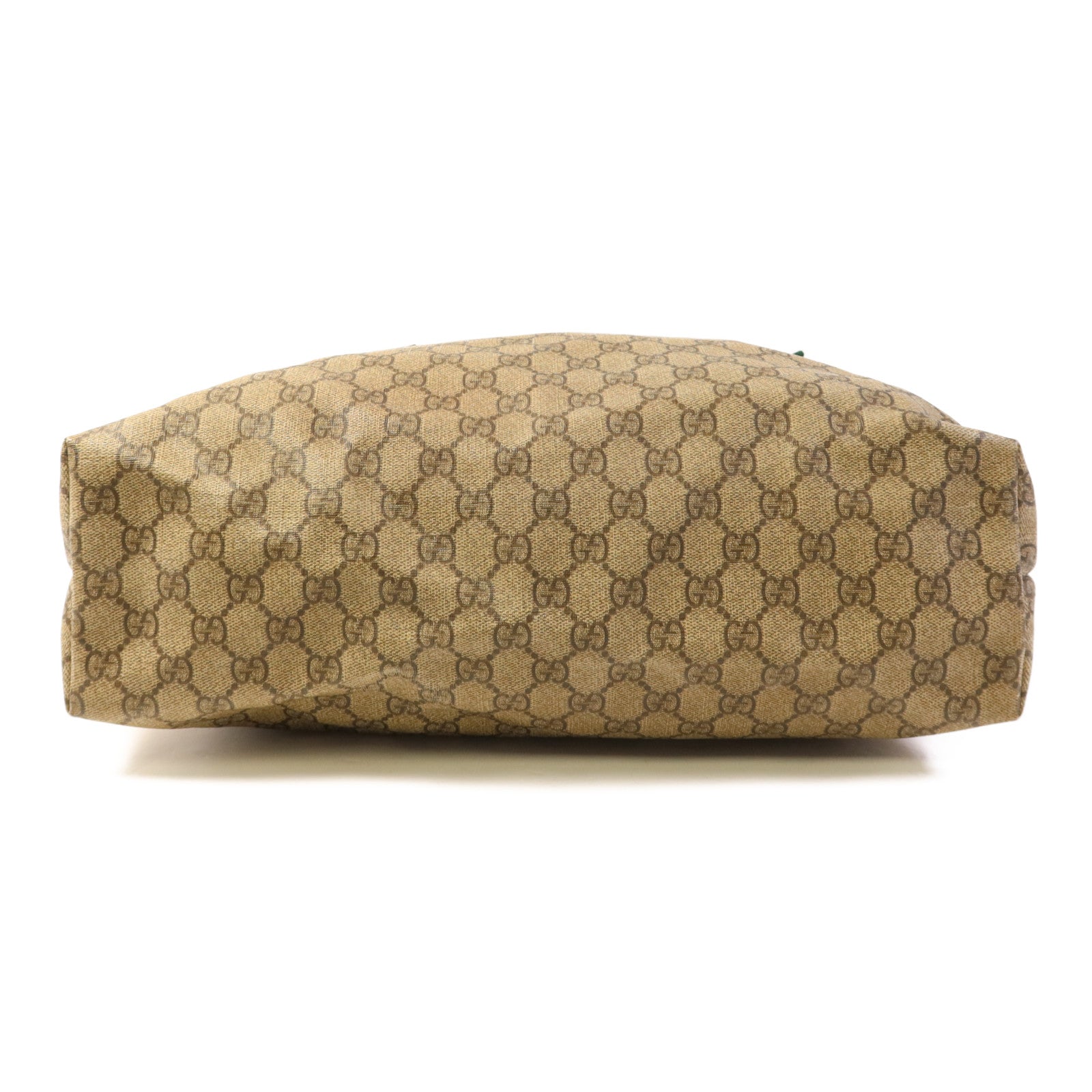 GUCCI 塗層帆布Shoulder Tote金扣肩背袋/手挽袋