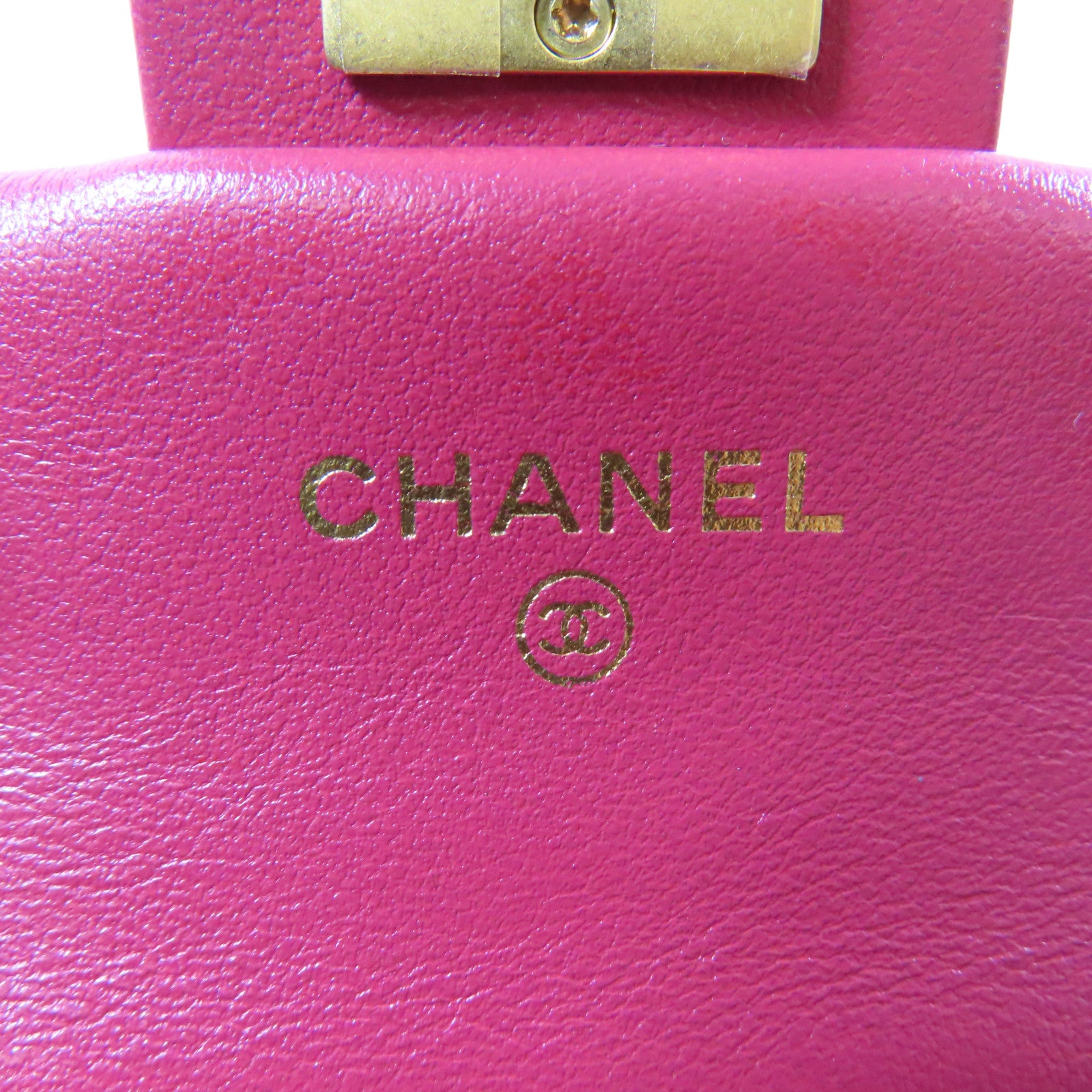 CHANEL (PRICE DOWN) Quilted CC GHW Chain Shoulder Bag 2 Way Bag Calfskin Leather Red