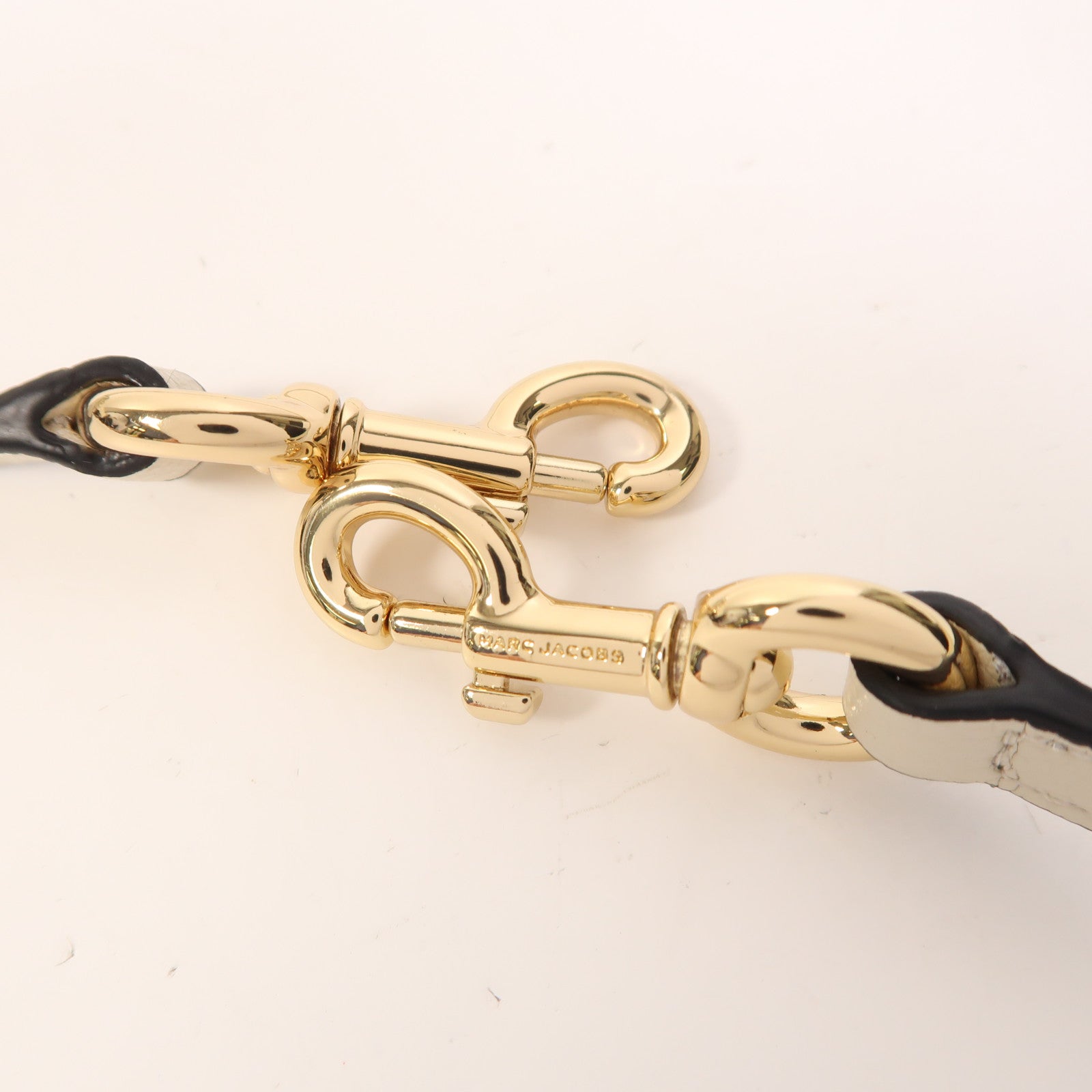 MARC JACOBS 牛皮皮革2 Way Shoulder金扣手挽肩背兩用袋