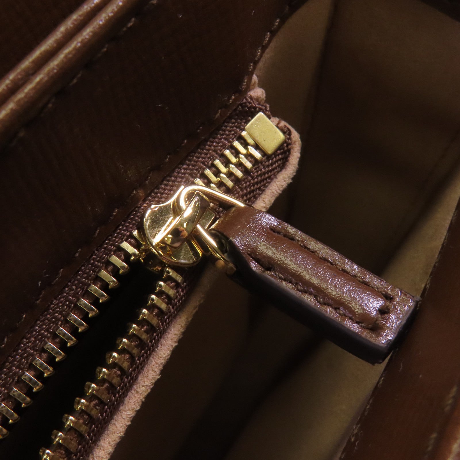 GUCCI 塗層帆布Horsebit 1955 MM金扣肩背袋