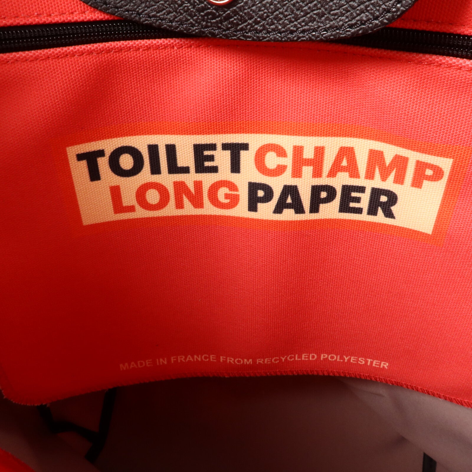 Longchamp 帆布/牛皮皮革LONGCHAMP X TOILETPAPER Bolso Shopper M手挽袋
