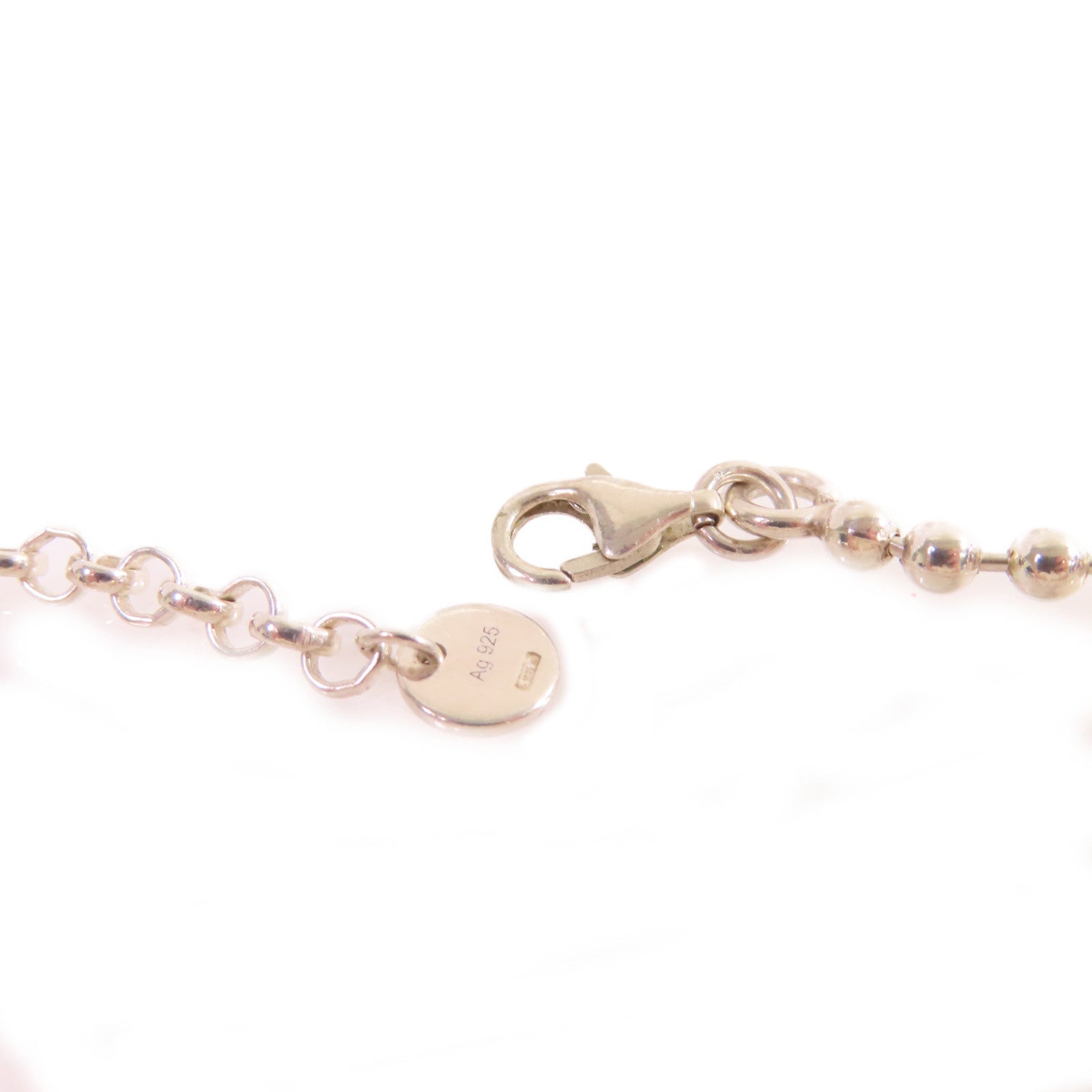 GUCCI 925純銀GG Silver Necklace項鏈銀色