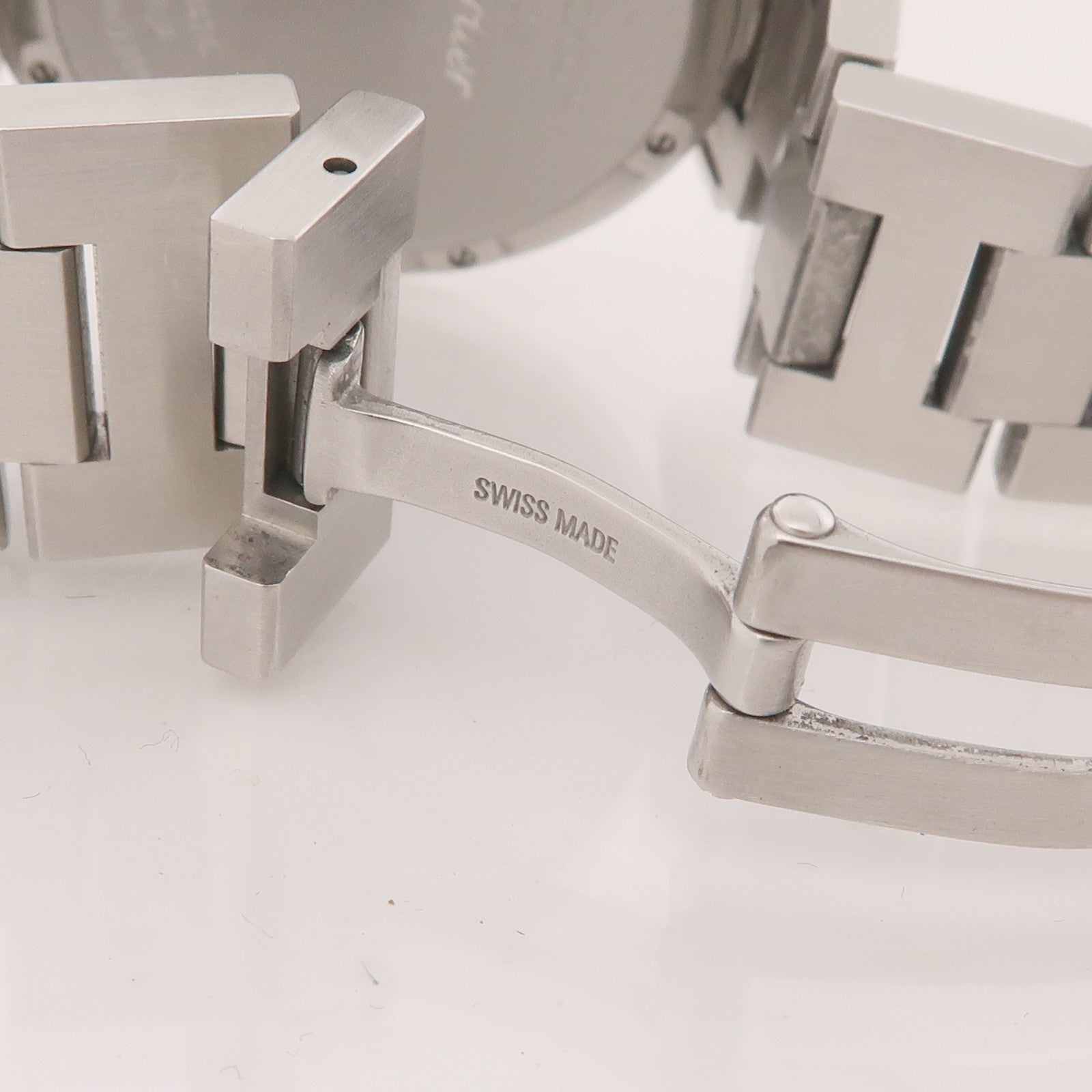 CARTIER Pasha不鏽鋼手錶自動機芯白色