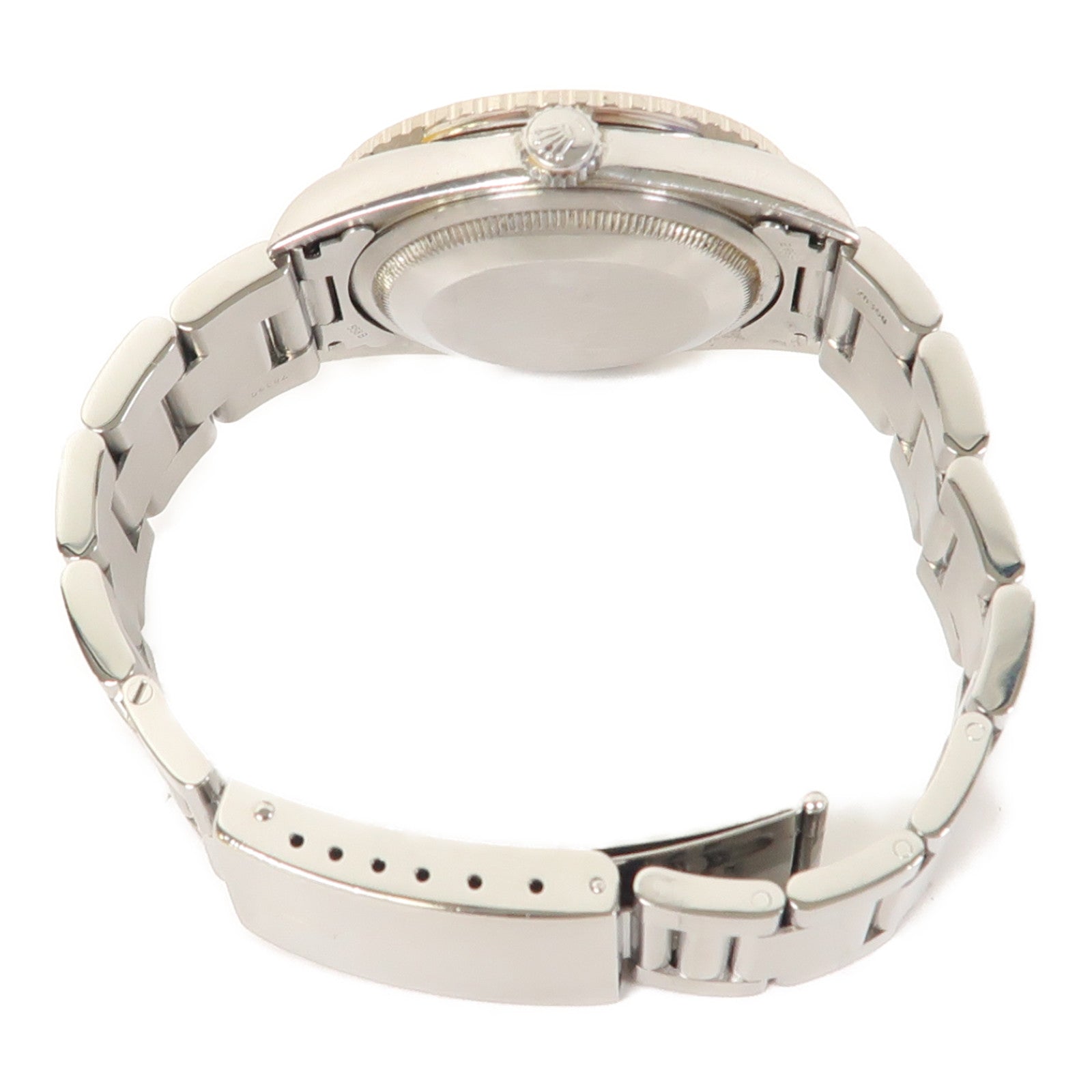 ROLEX Datejust不鏽鋼手錶自動機芯銀色