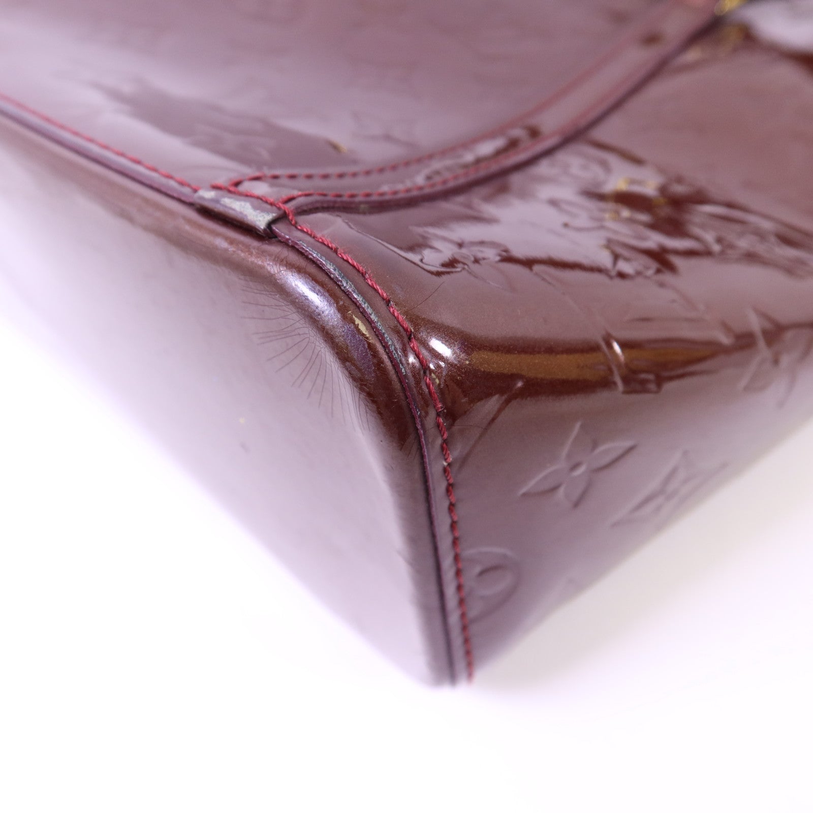 LOUIS VUITTON Vernis Avalon MM金扣肩背袋