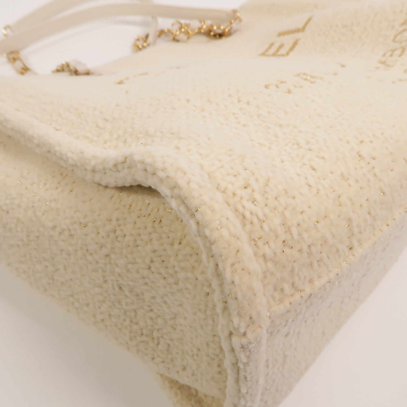 CHANEL Tweed Deauville Small Tote鏈帶肩背袋