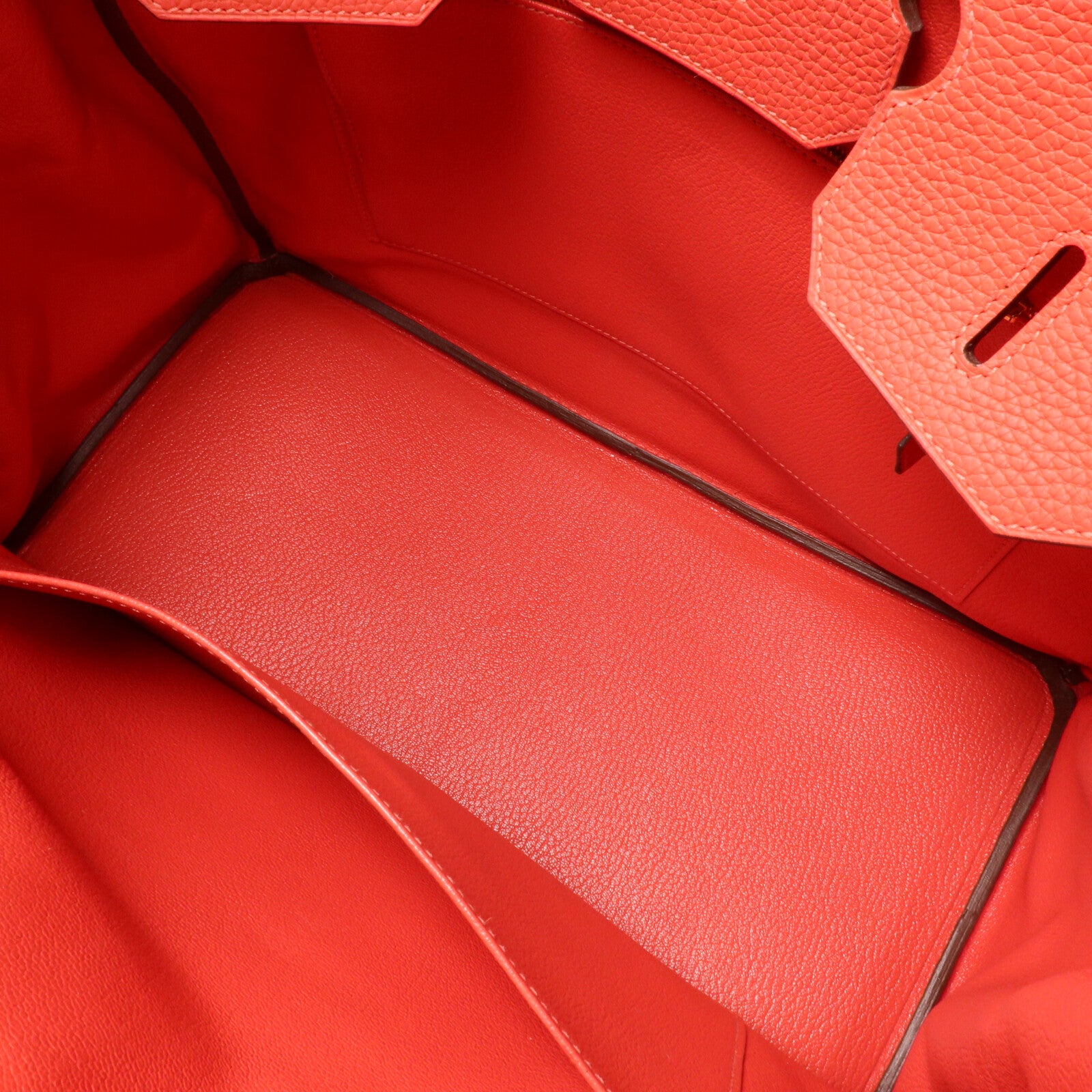 HERMES Togo皮革Birkin 35手挽袋Rouge Pivoine