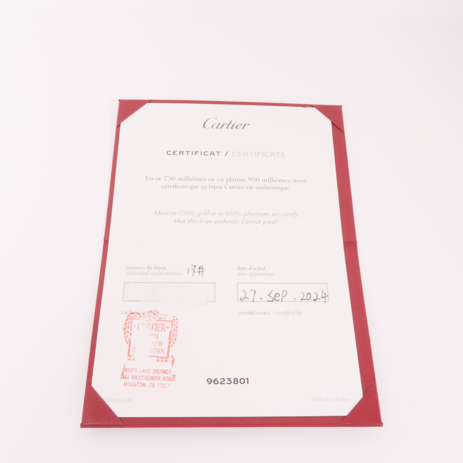 CARTIER 18k玫瑰金Love Bangle手鐲