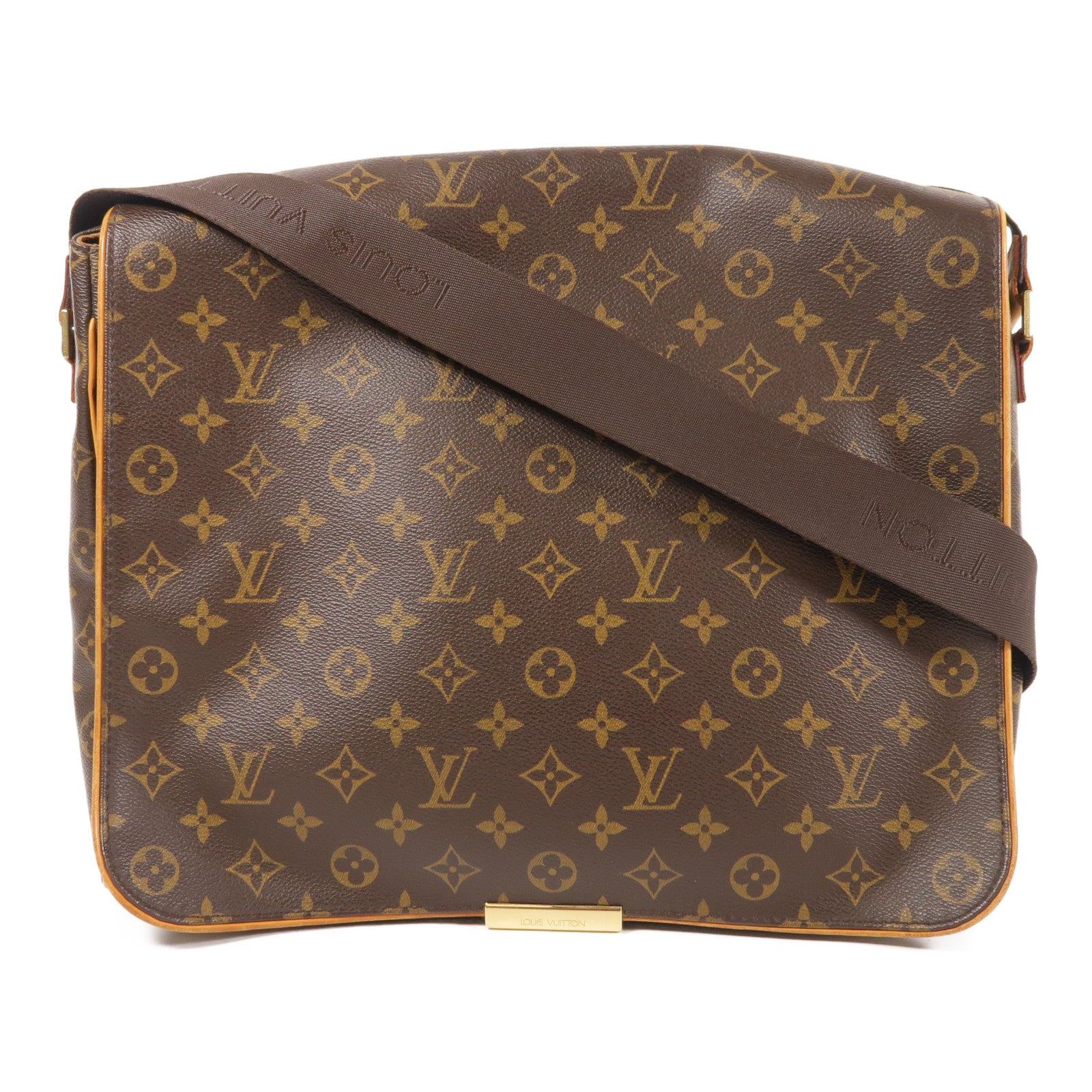 LOUIS VUITTON Monogram Abbesses金扣肩背袋