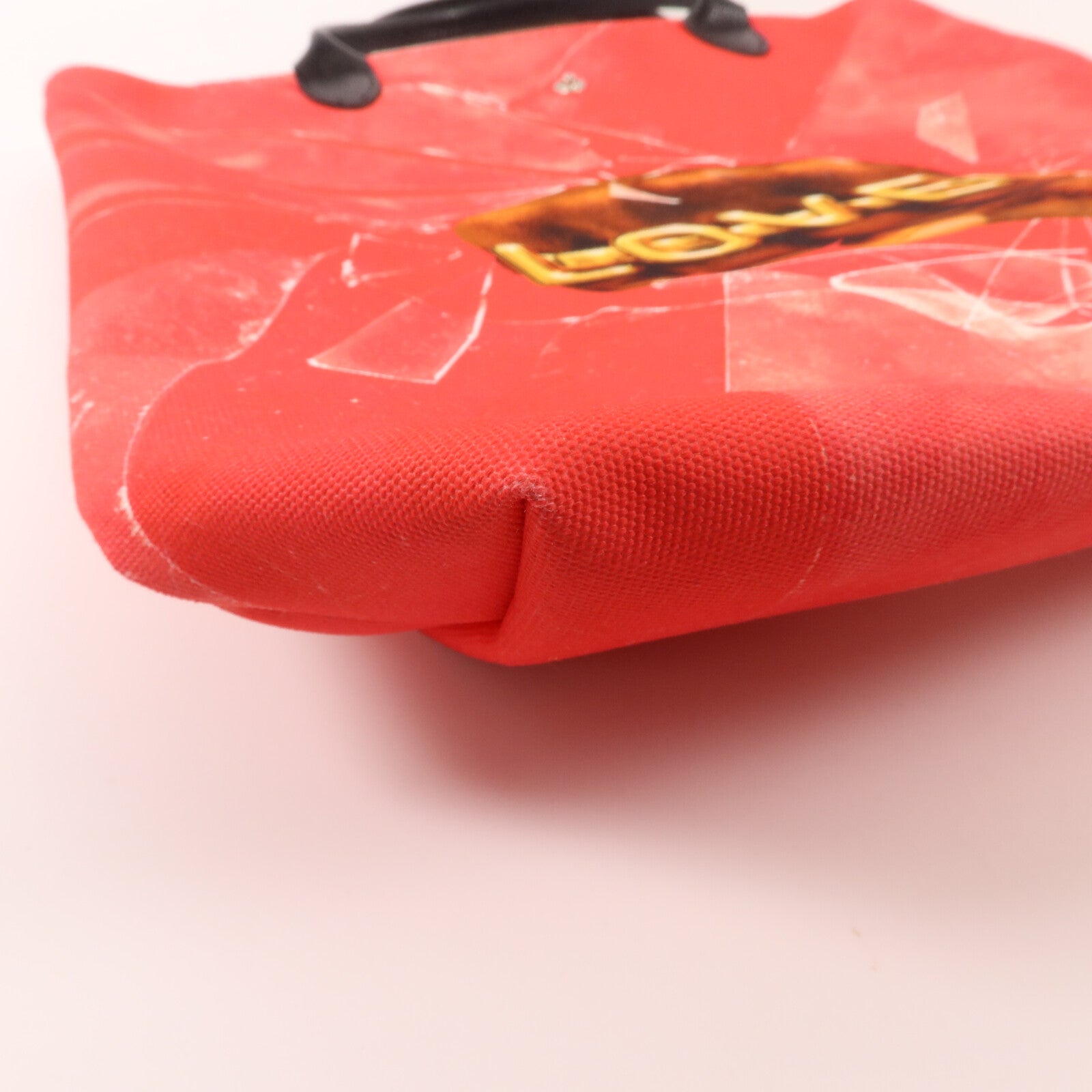 Longchamp 帆布/牛皮皮革LONGCHAMP X TOILETPAPER Bolso Shopper M手挽袋