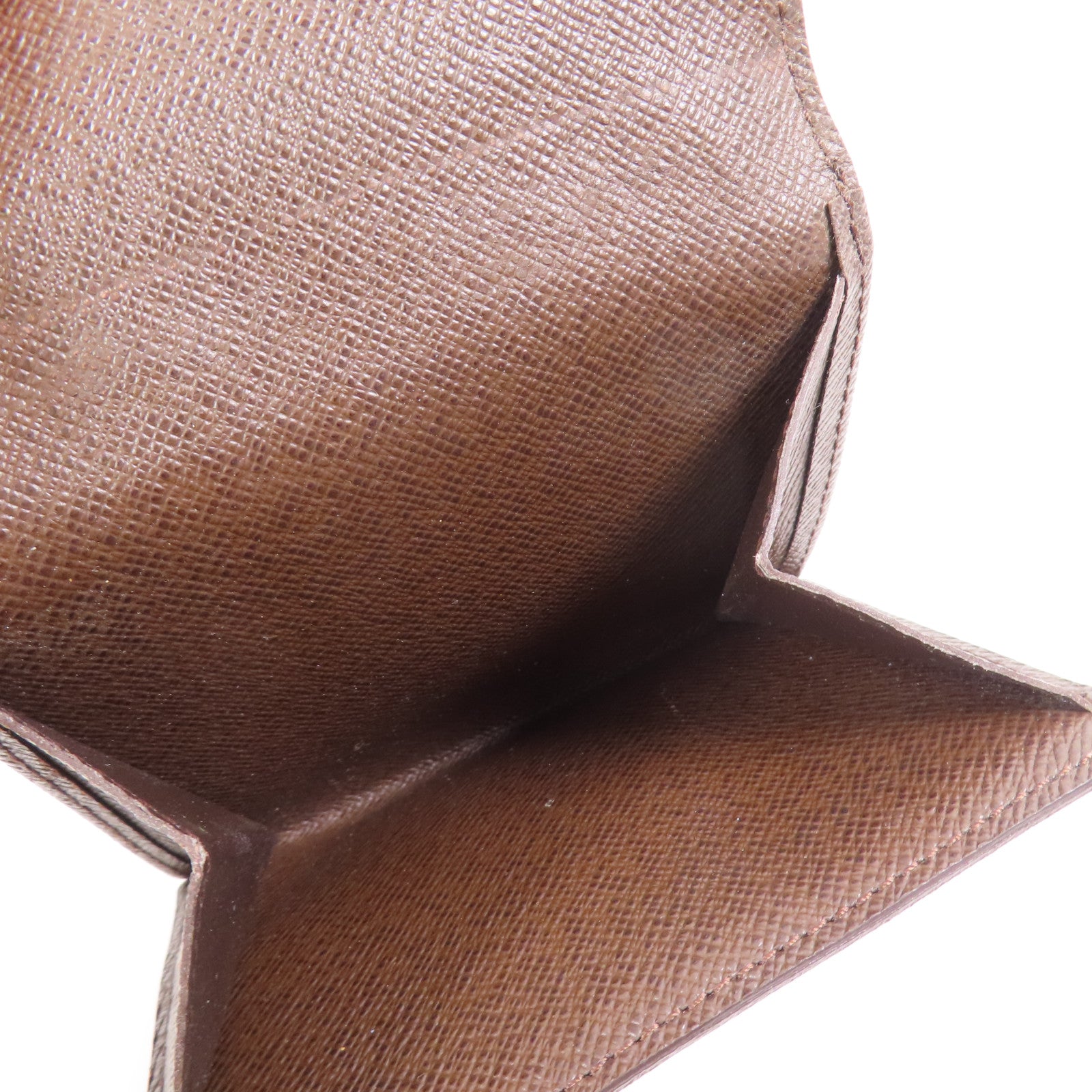 LOUIS VUITTON 【激減優惠】Damier Porte Monnaie Viennois金扣短錢包