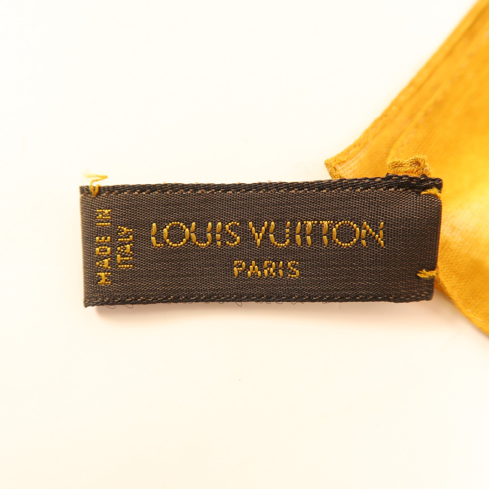 LOUIS VUITTON LV Scarf Silk Pink/Yellow