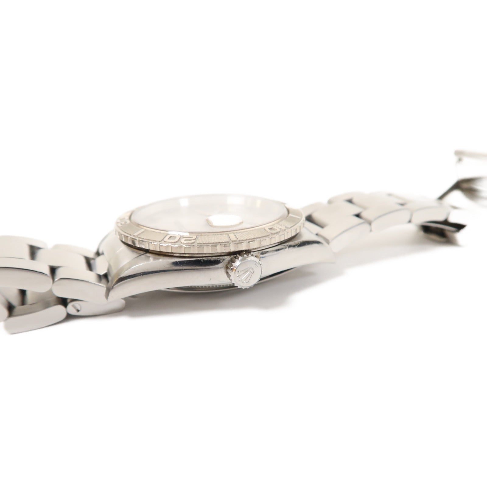 ROLEX Datejust不鏽鋼手錶自動機芯銀色