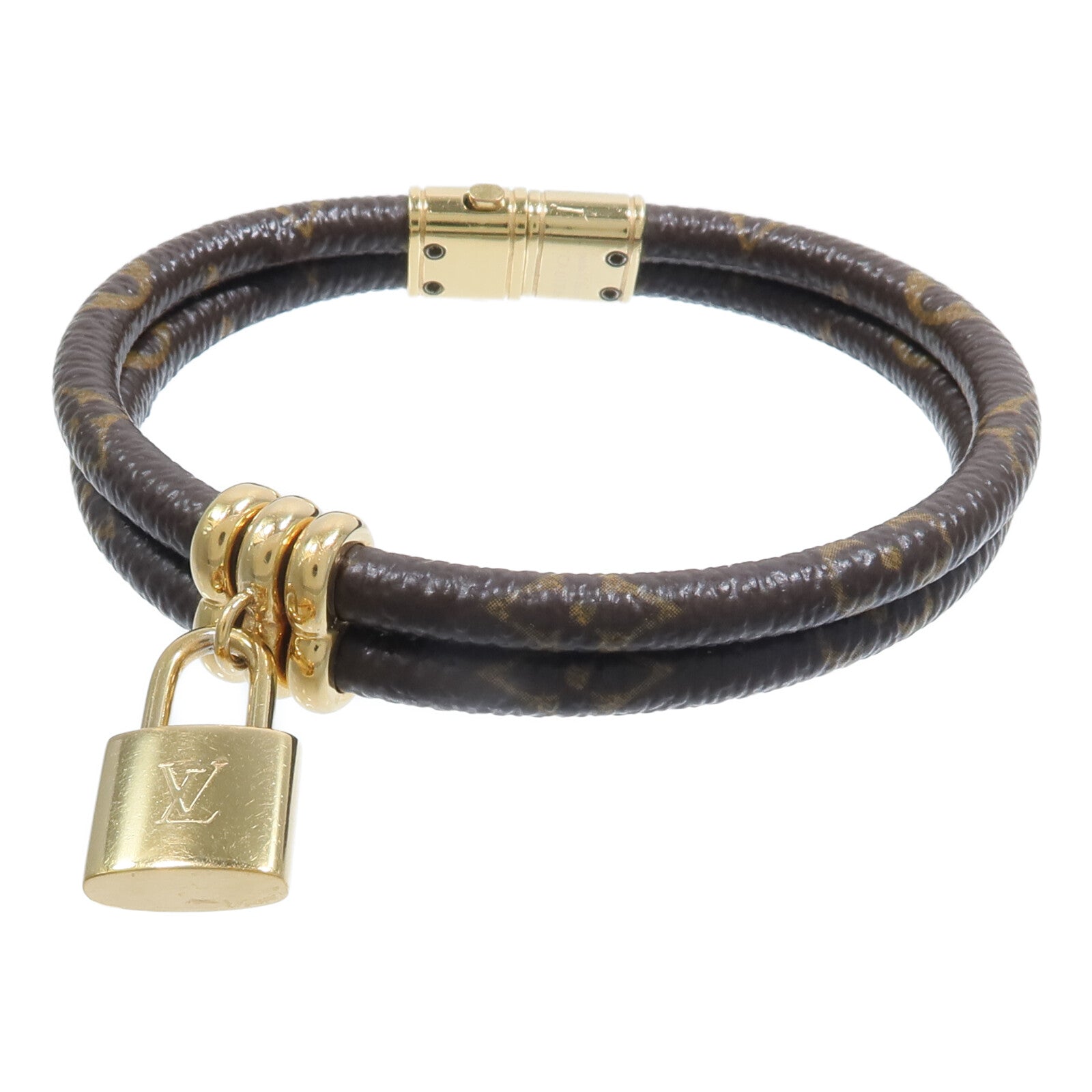 LOUIS VUITTON Monogram Keep It Twice Bracelet手鏈