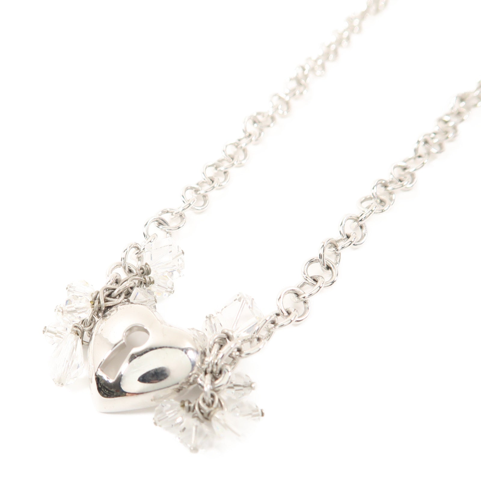 Dior PVC/金屬Necklace項鍊銀色