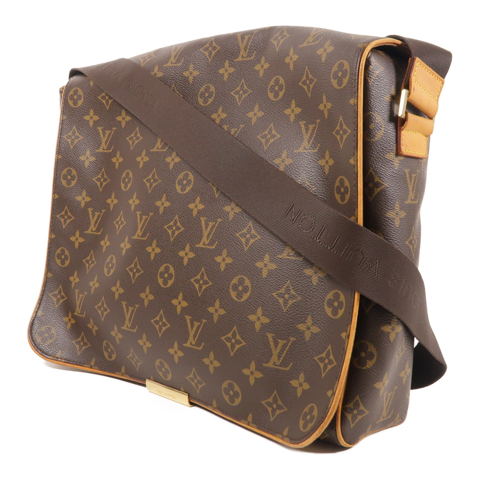 LOUIS VUITTON Monogram Abbesses金扣肩背袋