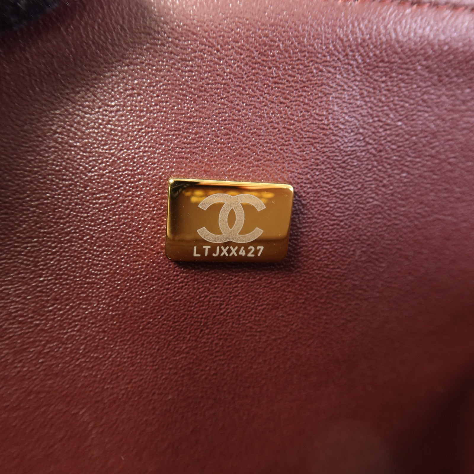 CHANEL 牛皮皮革Large Classic金扣鏈帶肩背袋