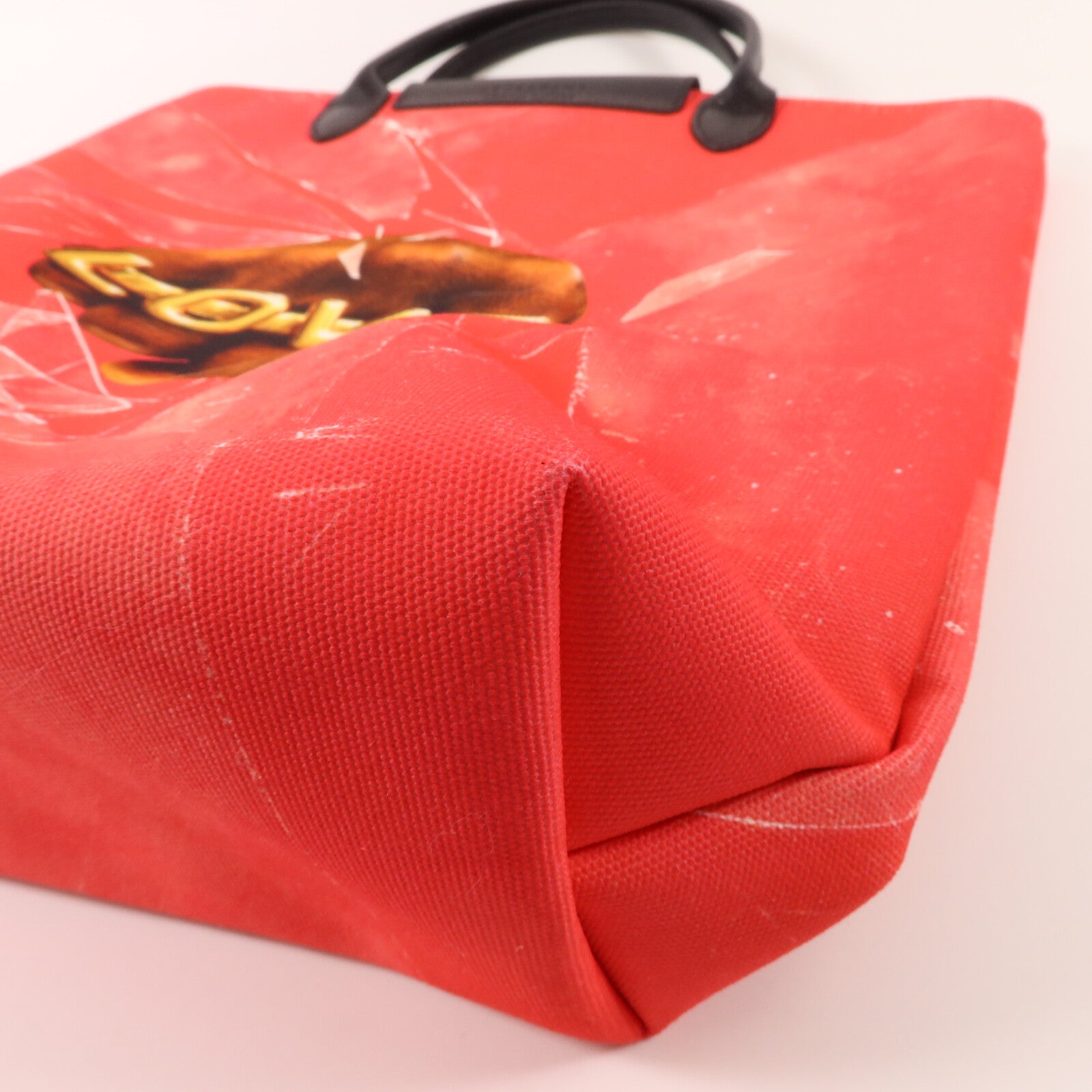 Longchamp 帆布/牛皮皮革LONGCHAMP X TOILETPAPER Bolso Shopper M手挽袋