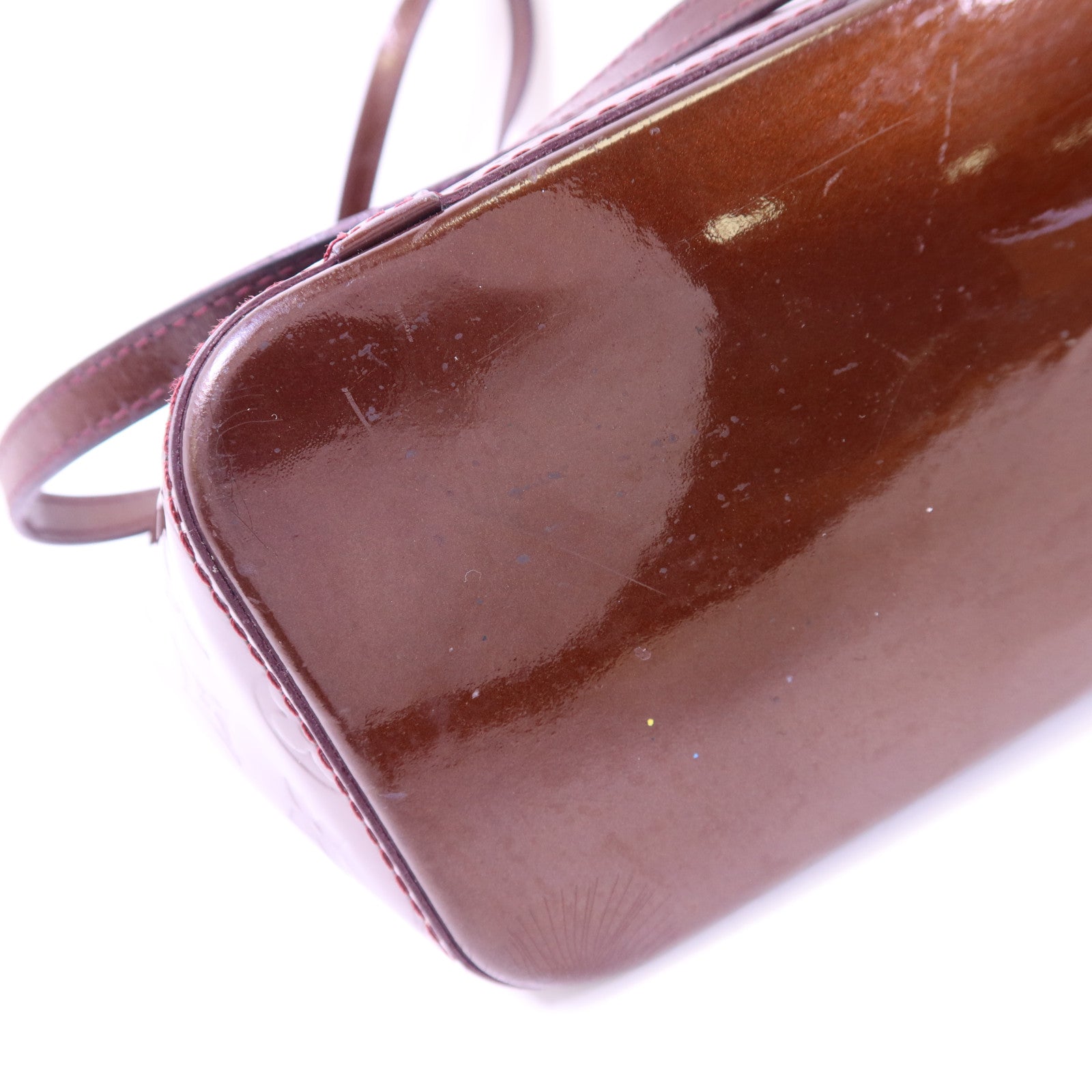 LOUIS VUITTON Vernis Avalon MM金扣肩背袋