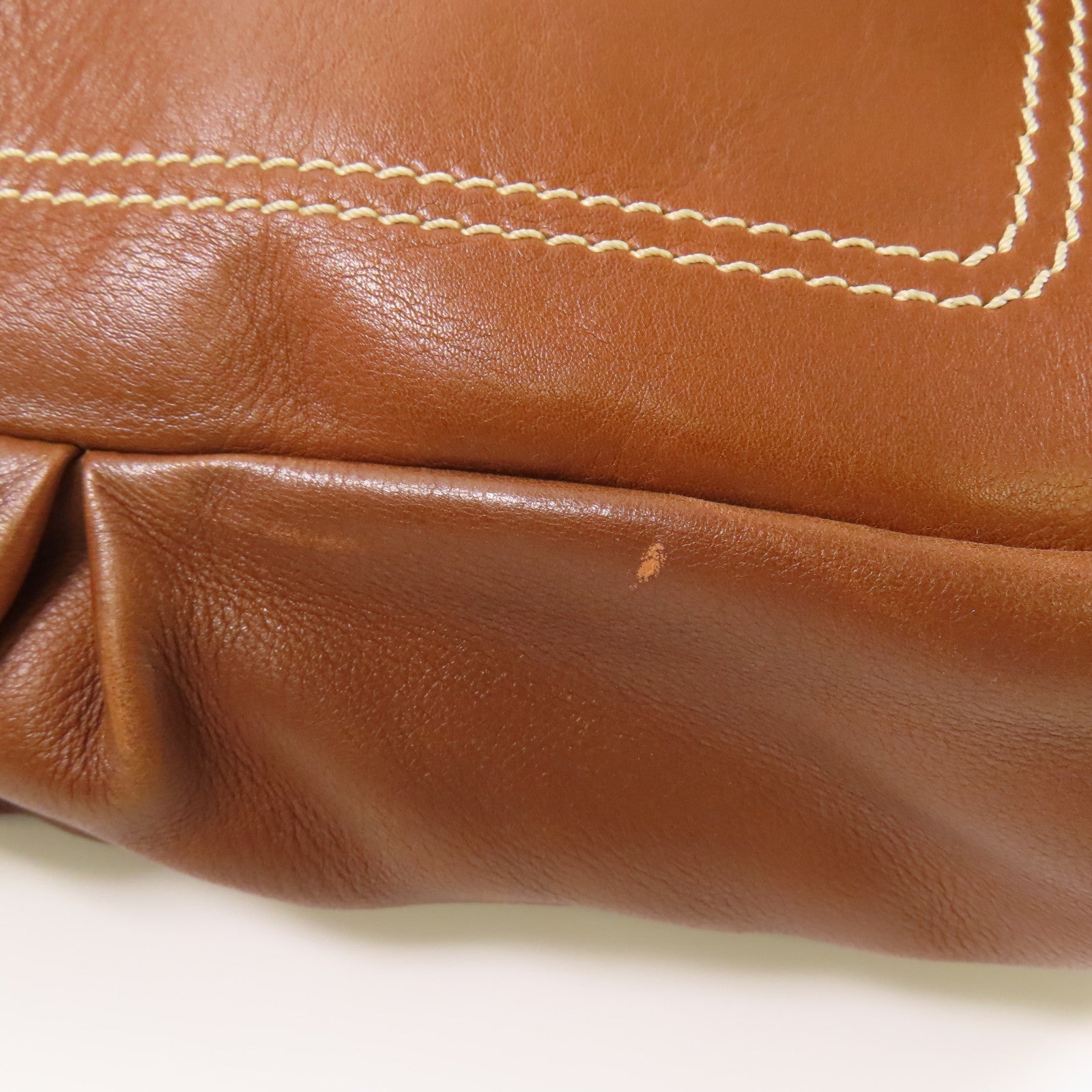 CELINE 【激減優惠】牛皮皮革Shoulder Bag銀扣肩背袋