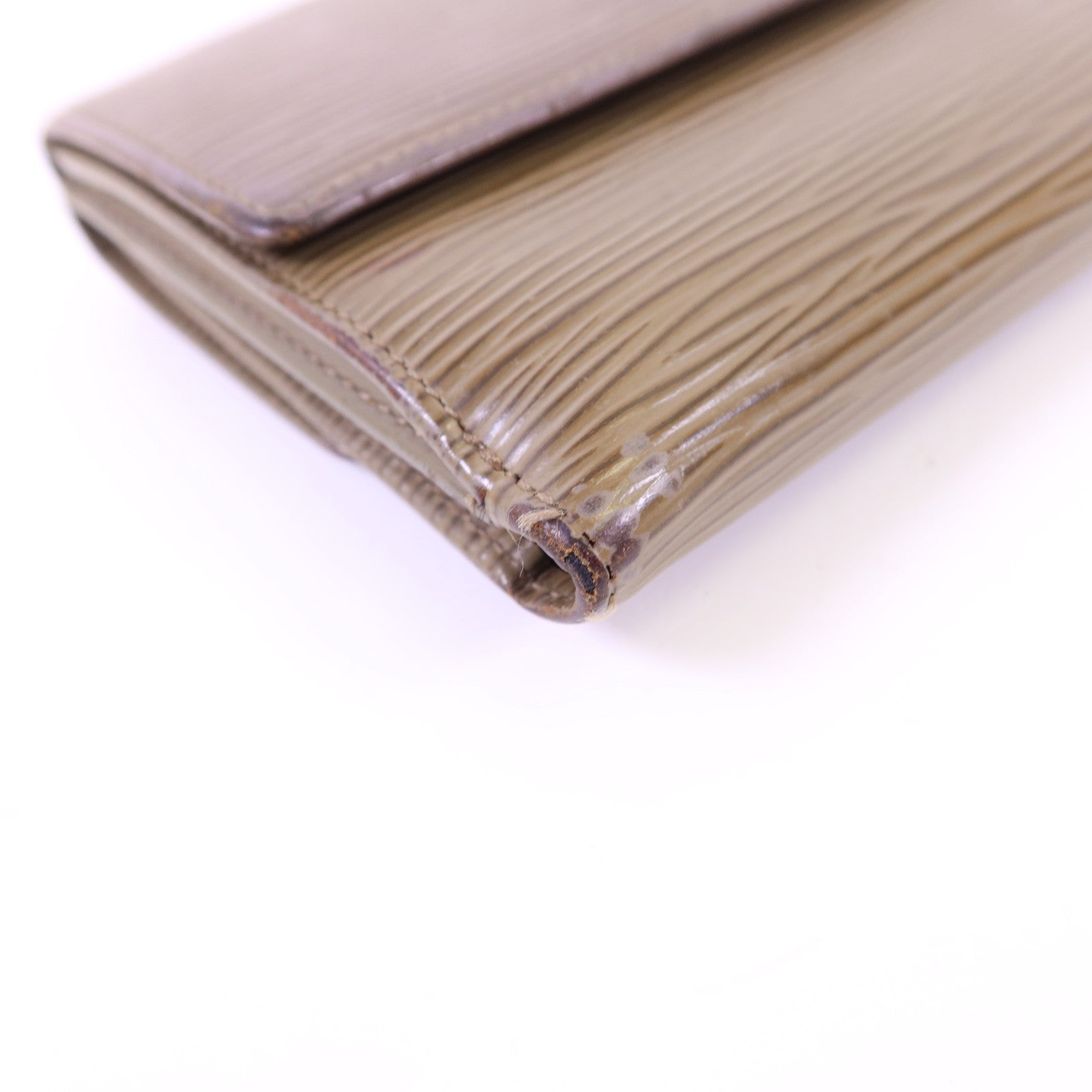 LOUIS VUITTON Epi Trifold Wallet金扣錢包