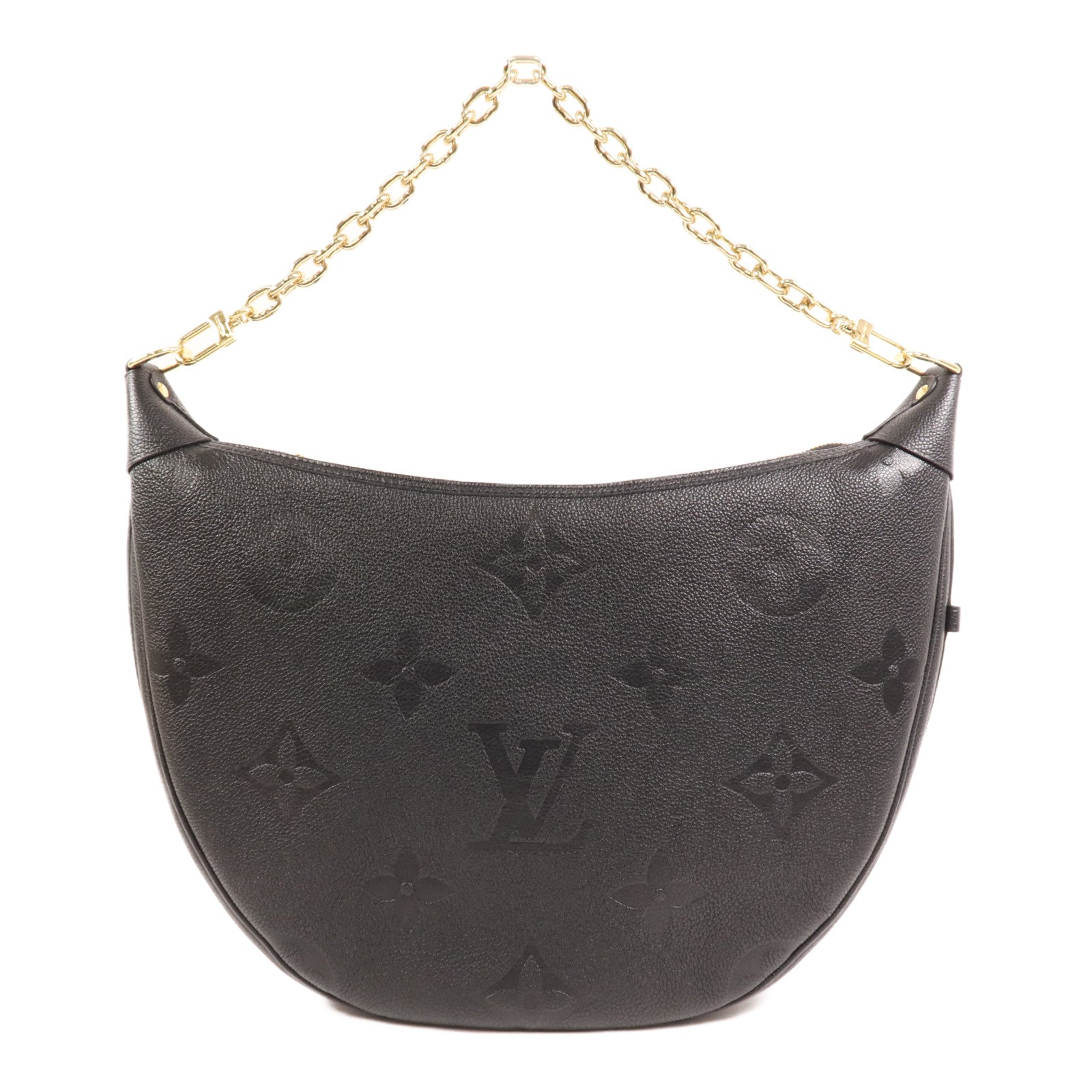 LOUIS VUITTON Monogram Empreinte Loop Hobo金扣手挽肩背兩用袋