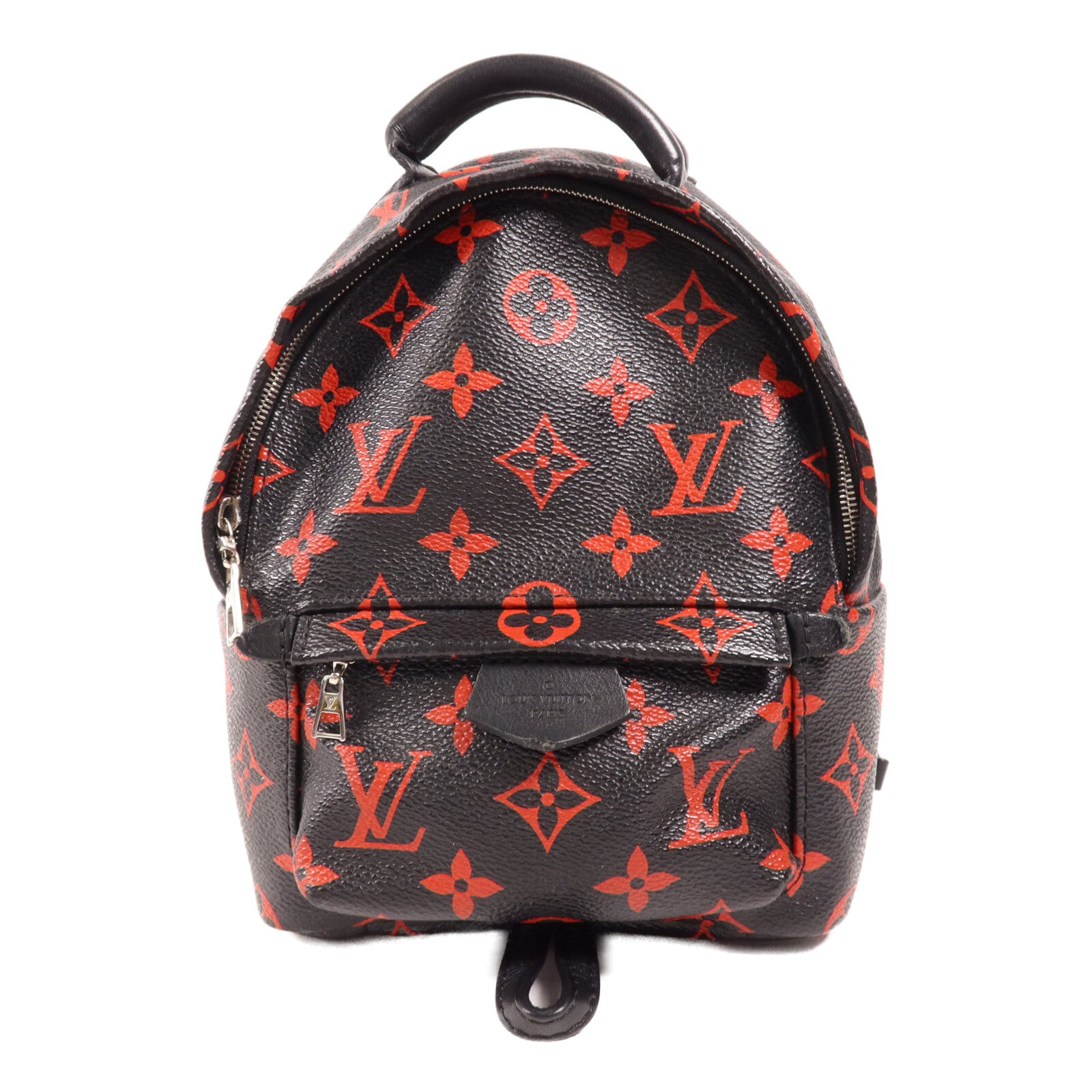 LOUIS VUITTON 【激減優惠】Monogram Palm Springs Mini銀扣背包