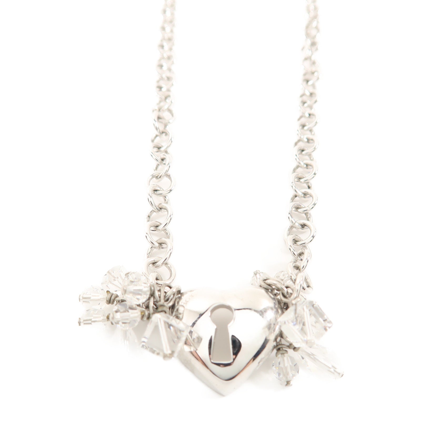 Dior PVC/金屬Necklace項鍊銀色