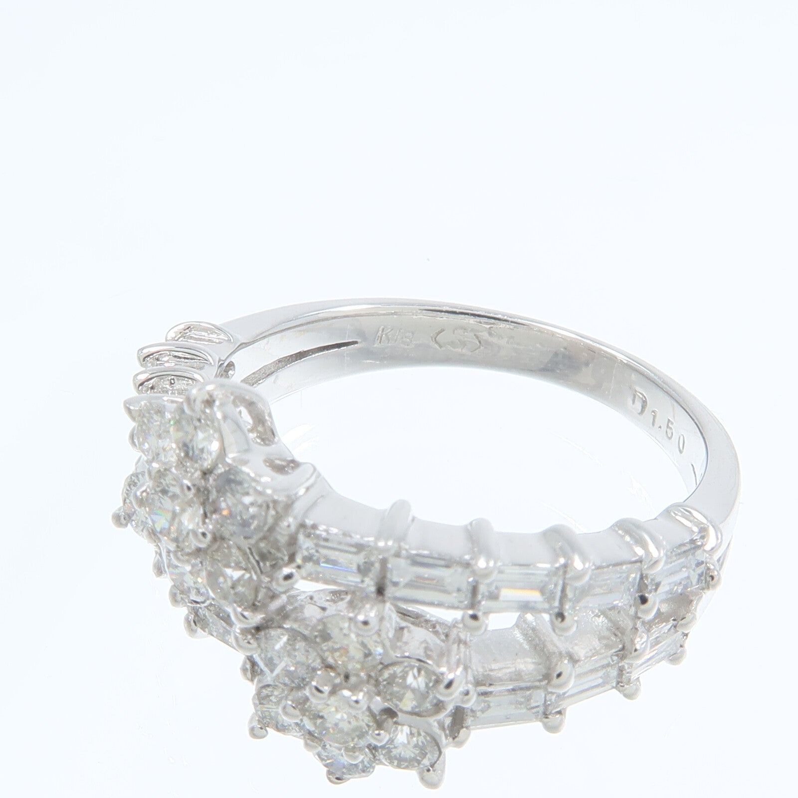 JEWELRY 18K白金Diamond Ring鑽石戒指