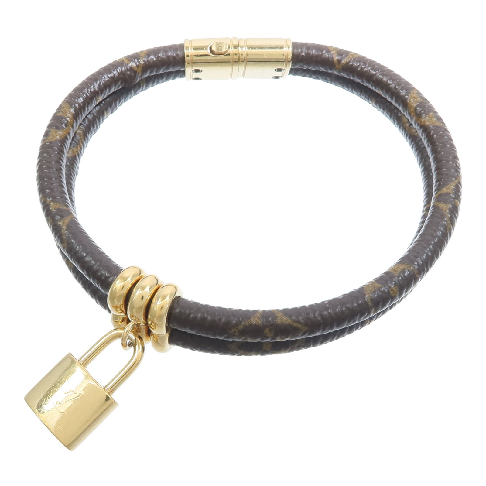 LOUIS VUITTON Monogram Keep It Twice Bracelet手鏈