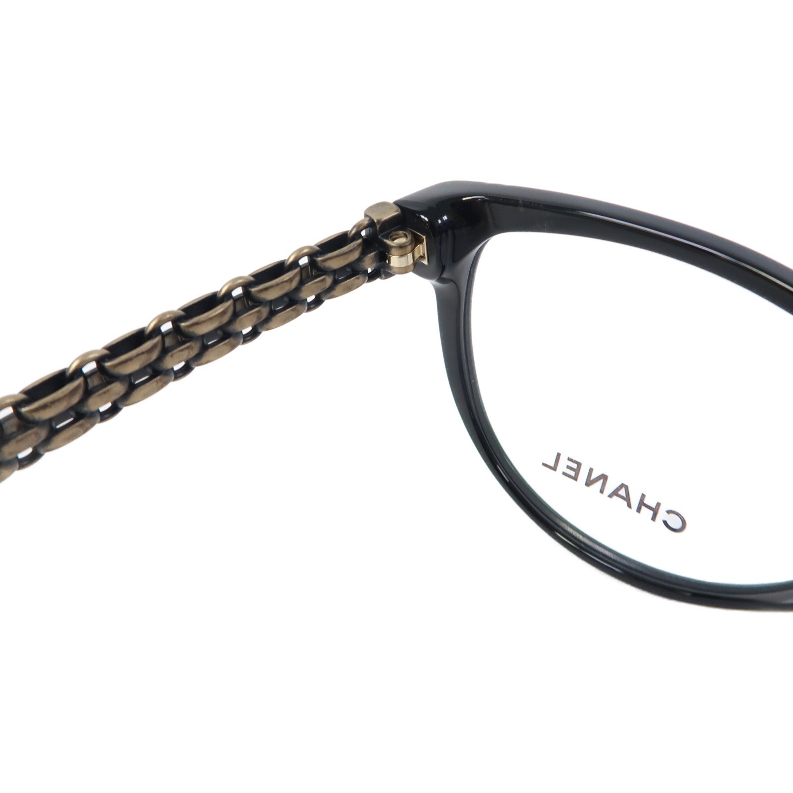 CHANEL PVC/金屬Sunglasses太陽眼鏡黑色