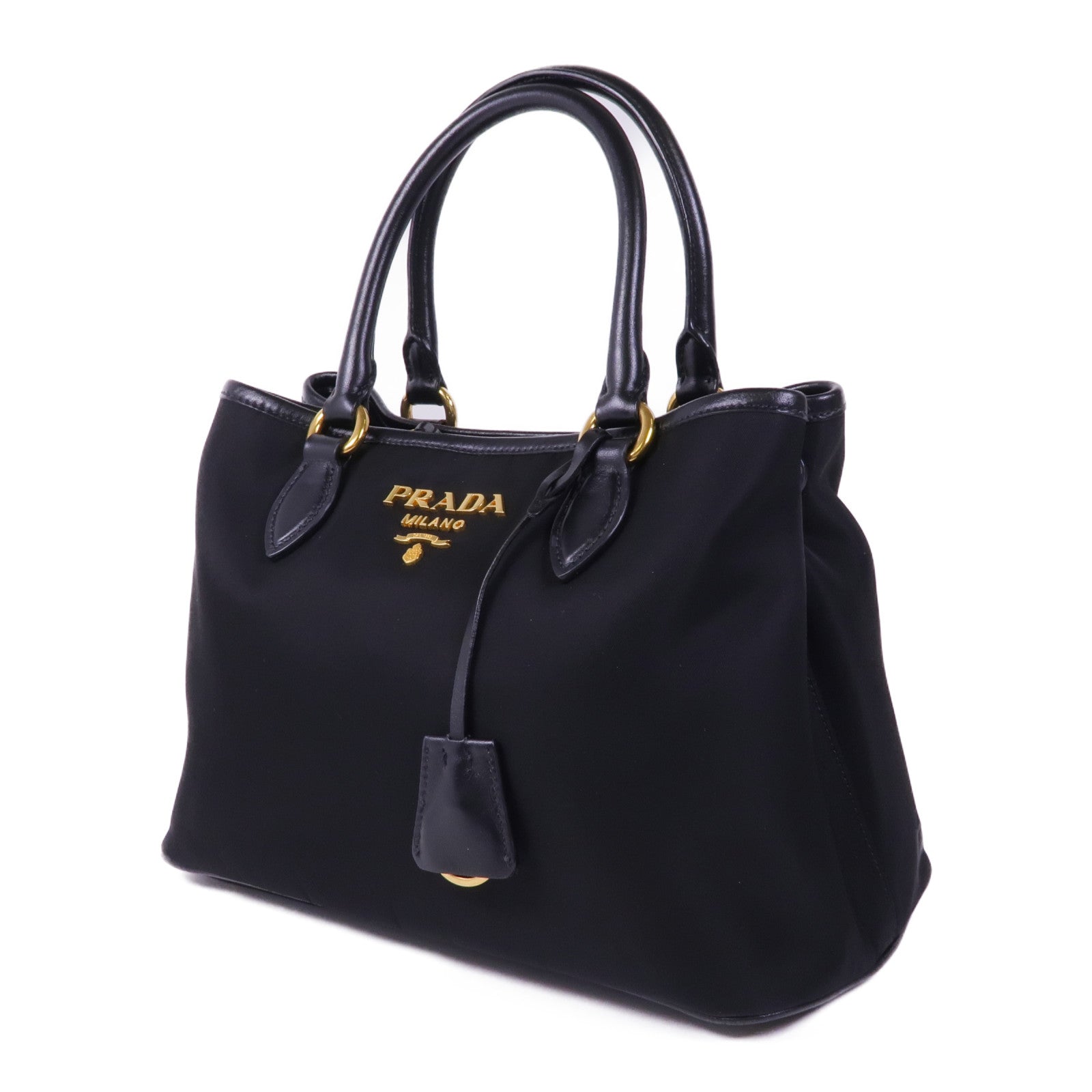 PRADA 尼龍2way Shoulder Bag金扣手挽肩背兩用袋