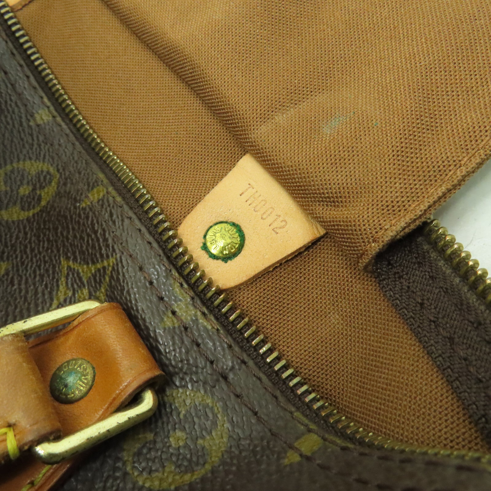 LOUIS VUITTON 【激減優惠】Monogram Speedy 30金扣手挽袋啡色